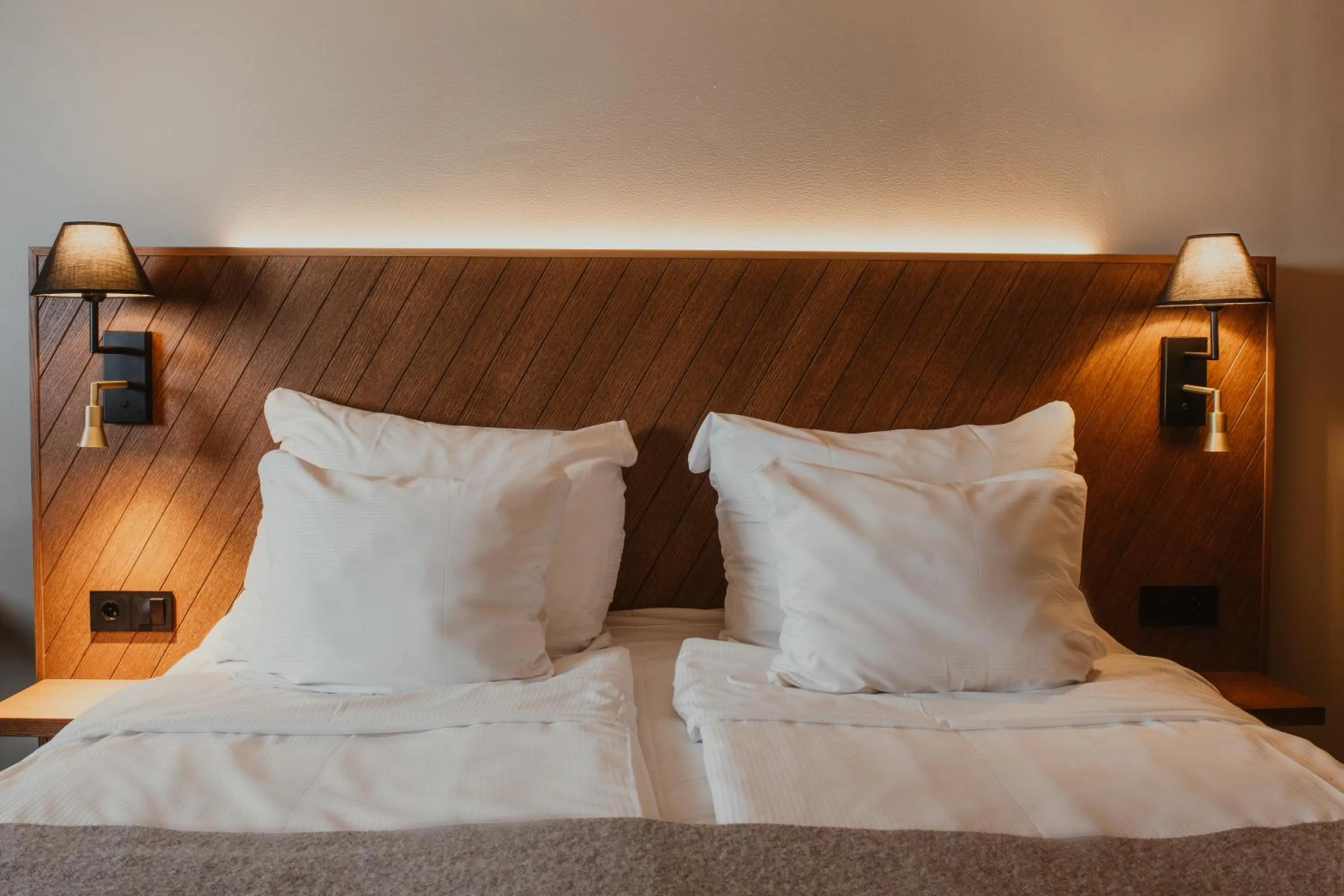 Bed in Home Hotel Fregatten