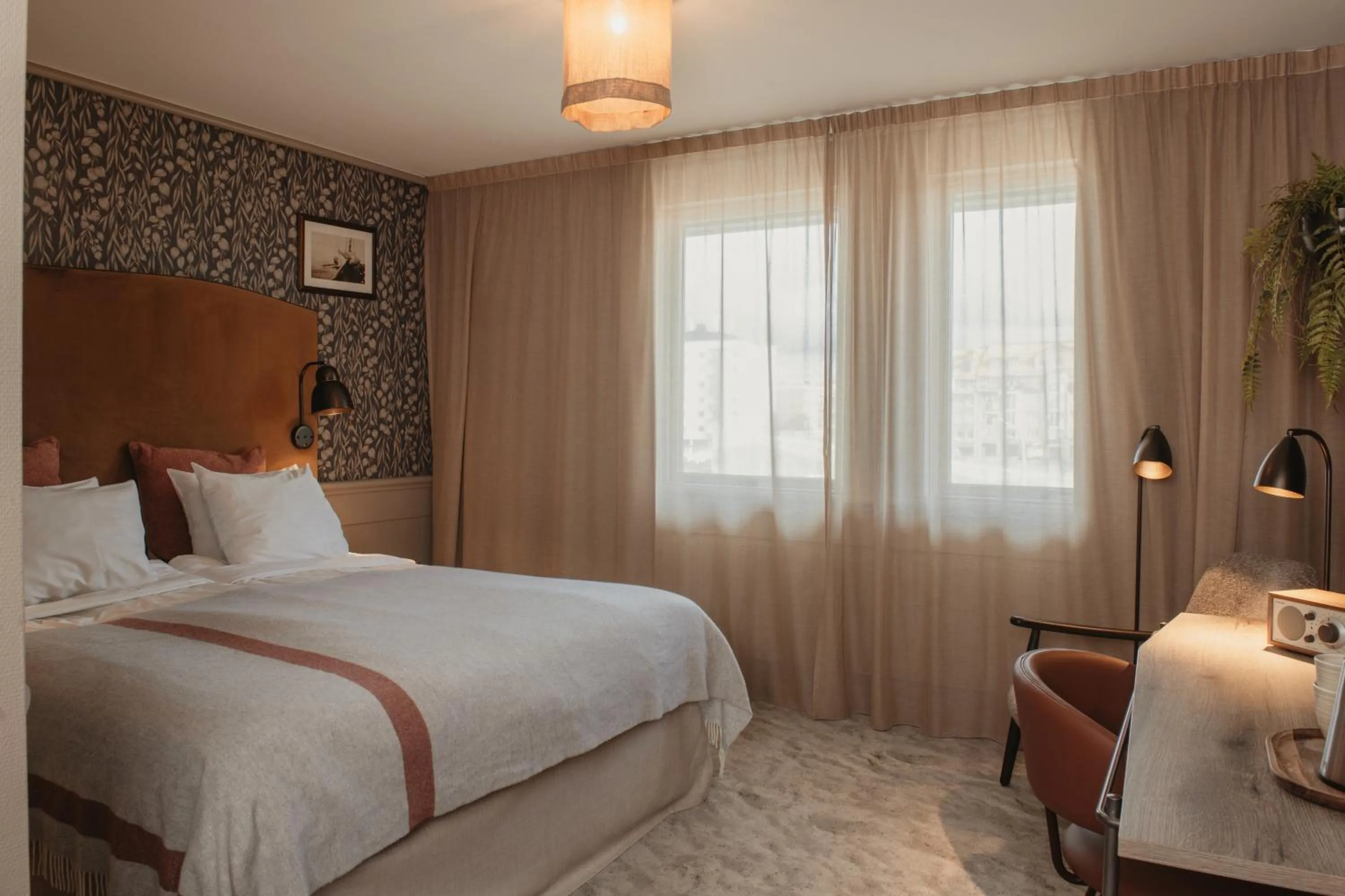 Photo of the whole room, Bed in Home Hotel Fregatten