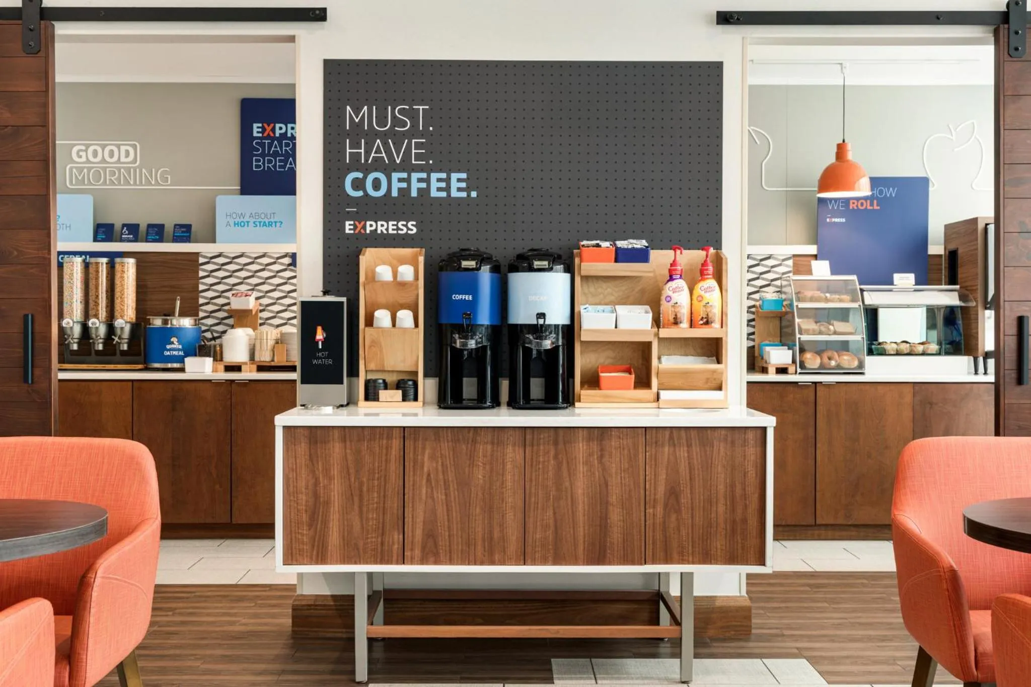 Breakfast in Holiday Inn Express Baltimore at the Stadiums by IHG