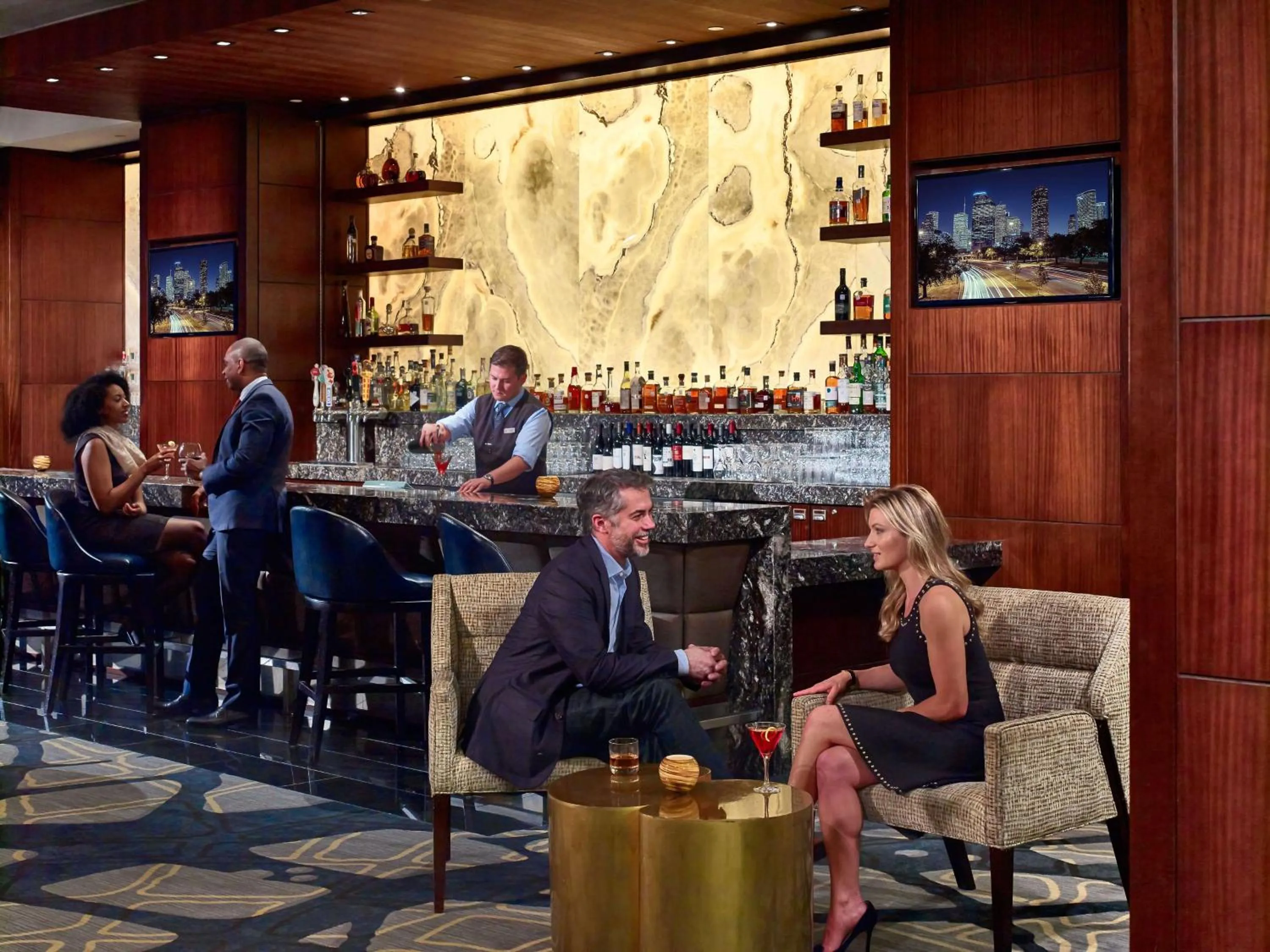 Restaurant/places to eat in The Royal Sonesta Houston Galleria