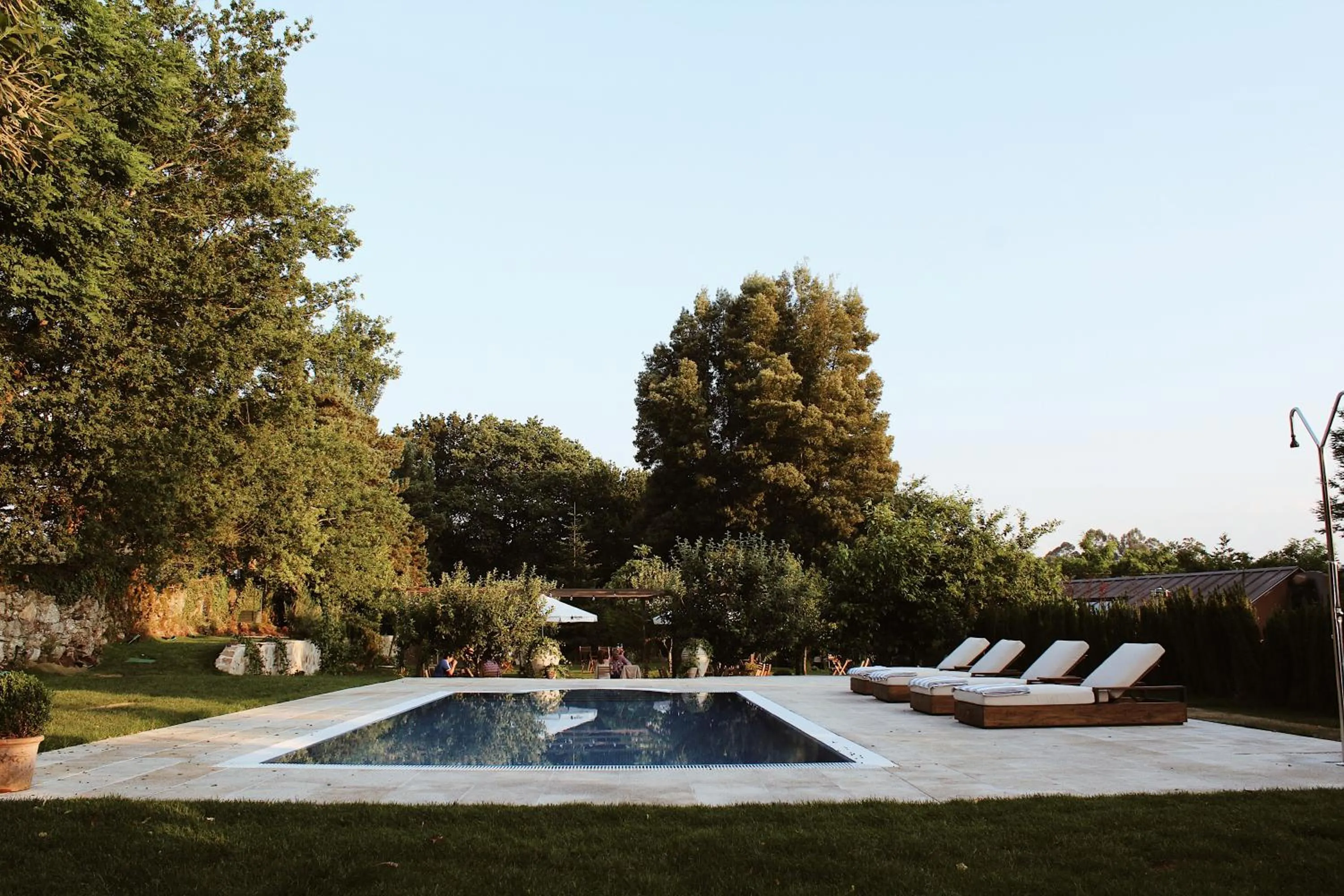 Pool view in Eco Hotel Nos