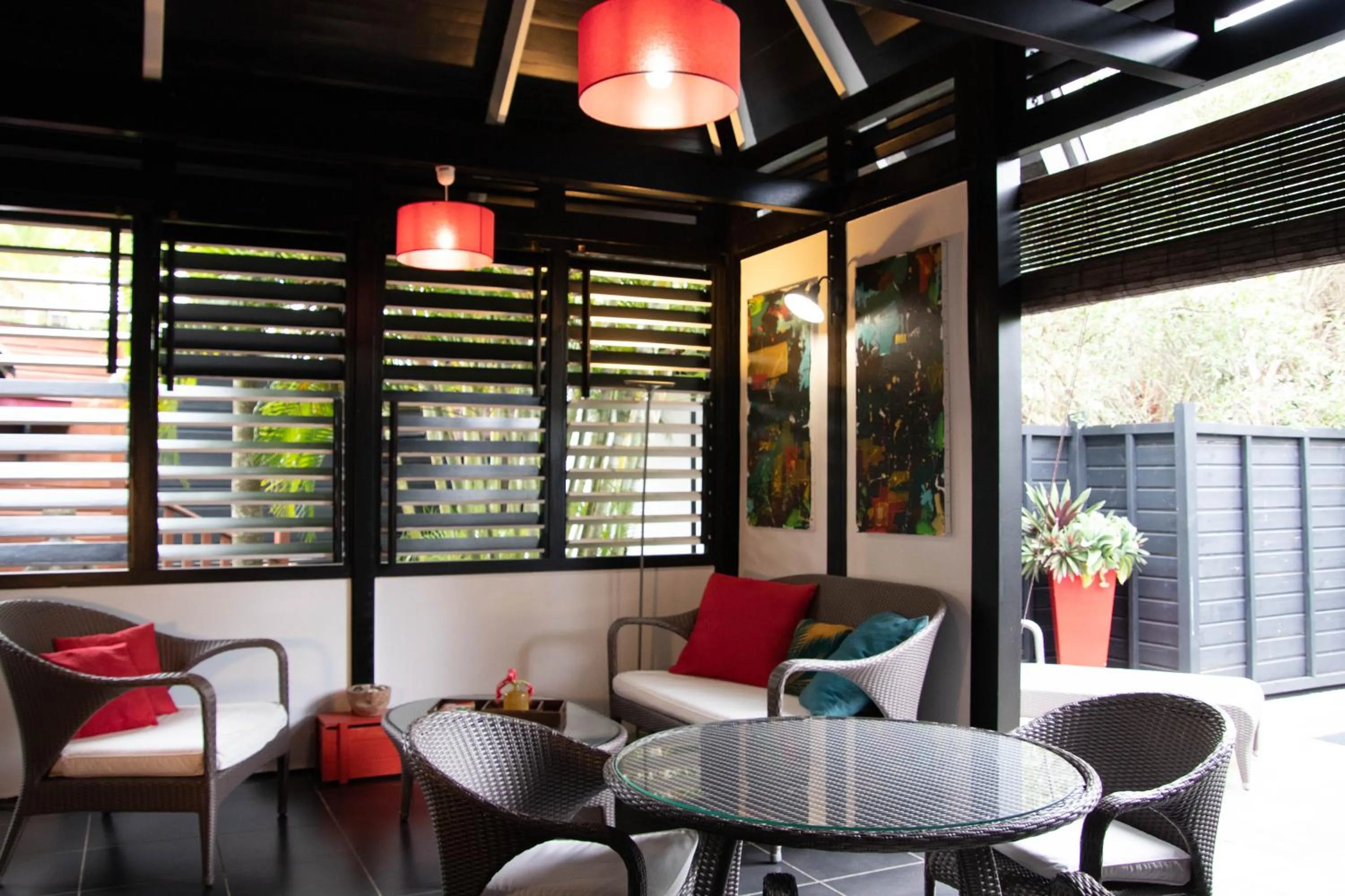 Living room in Domaine de la Palmeraie - Villas Lodge