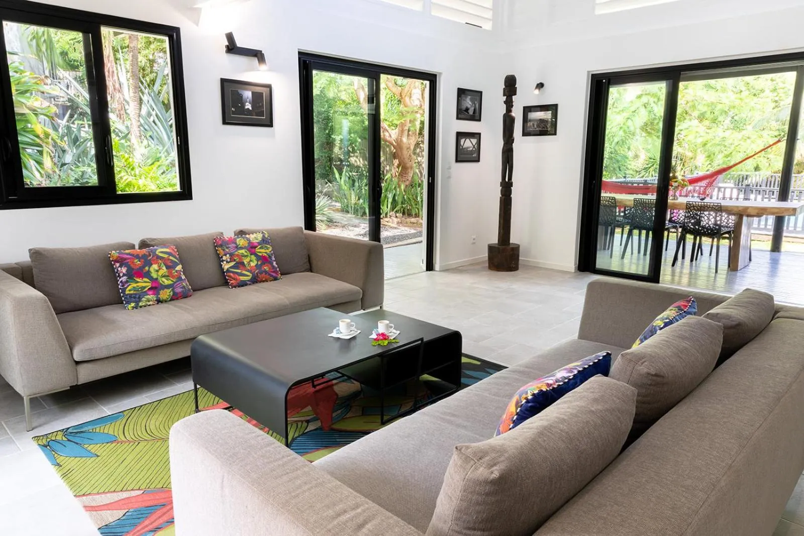 Living room in Domaine de la Palmeraie - Villas Lodge