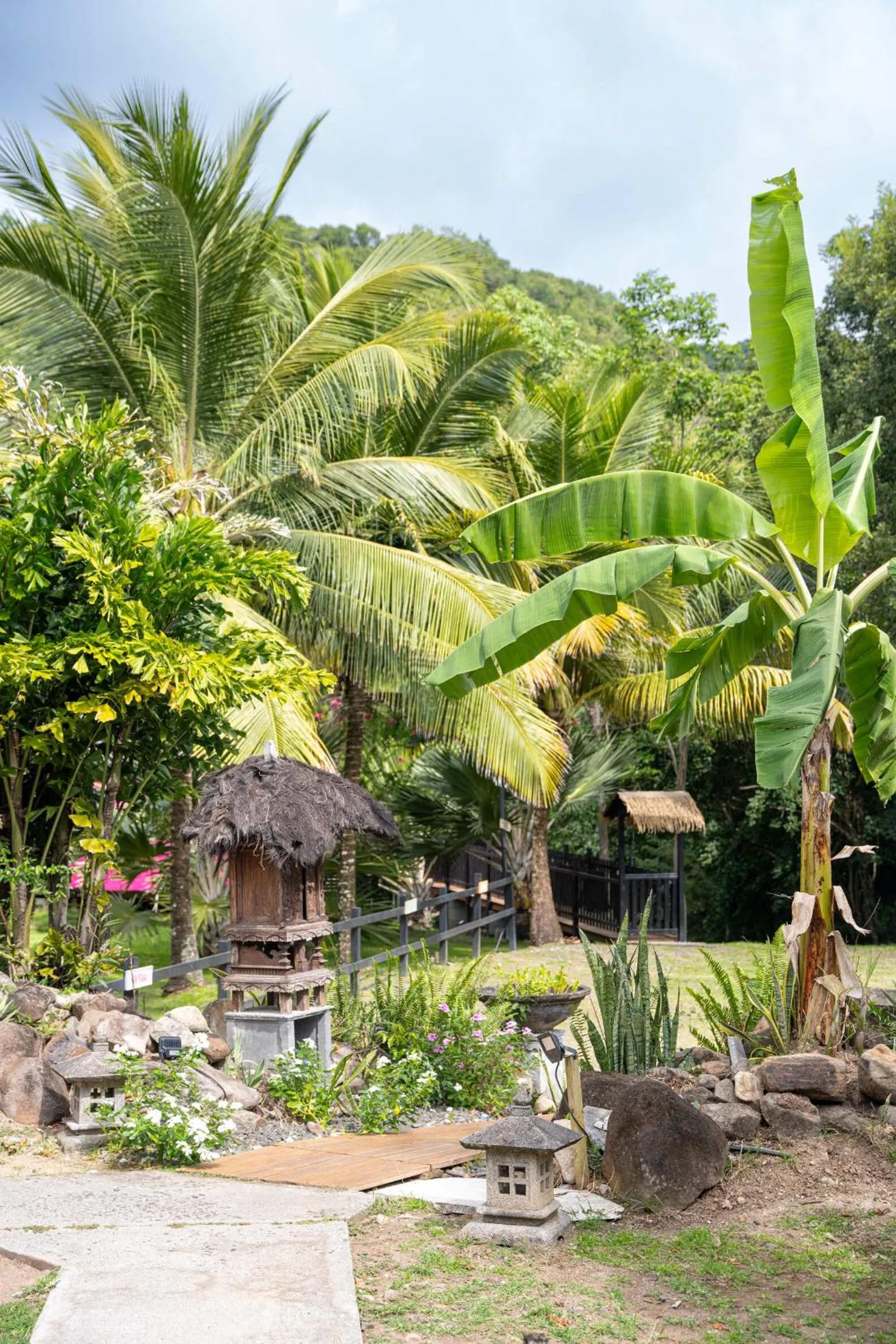 Garden in Domaine de la Palmeraie - Villas Lodge