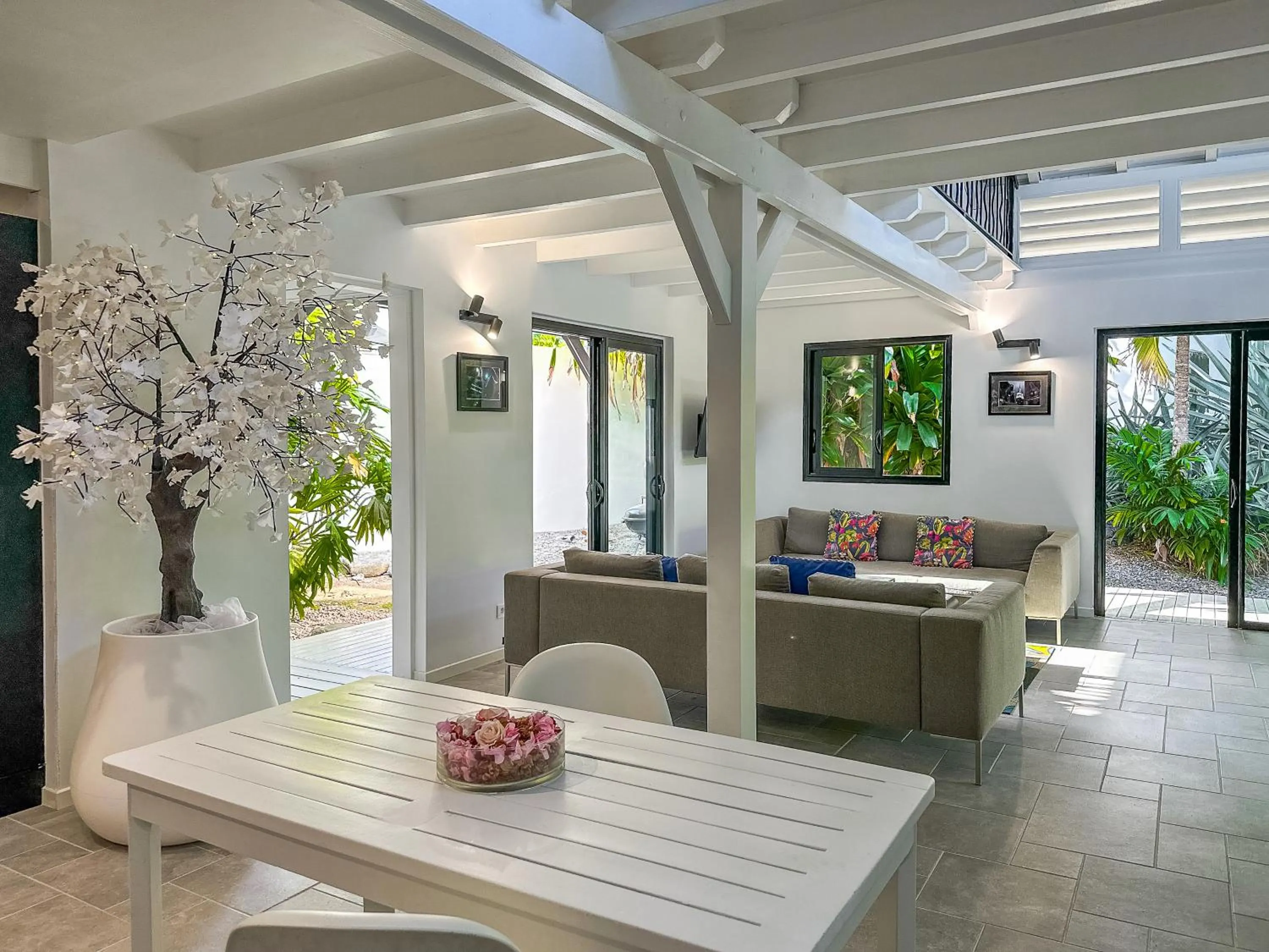 Living room in Domaine de la Palmeraie - Villas Lodge