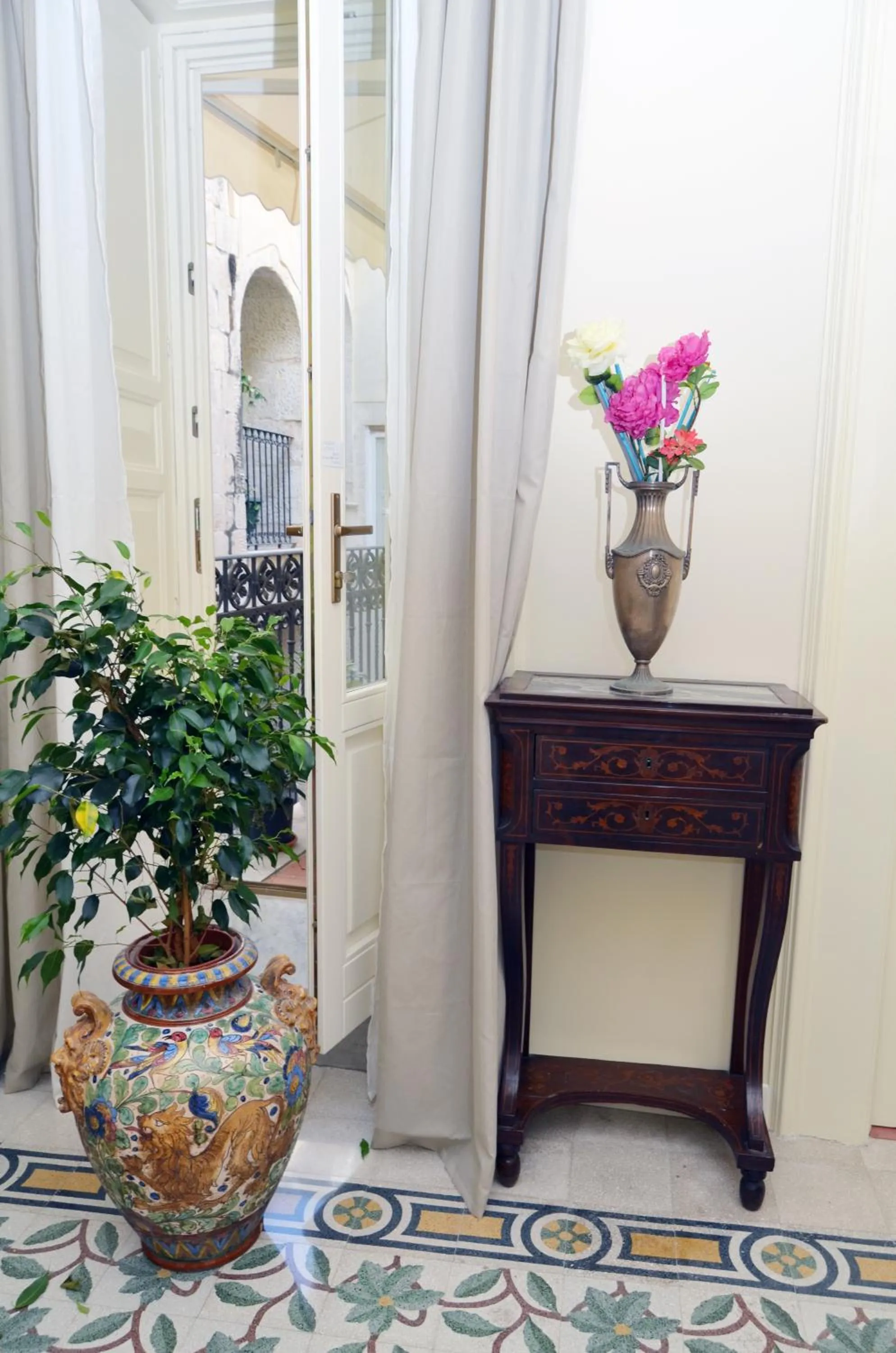 Decorative detail in B&B Casa D'alleri