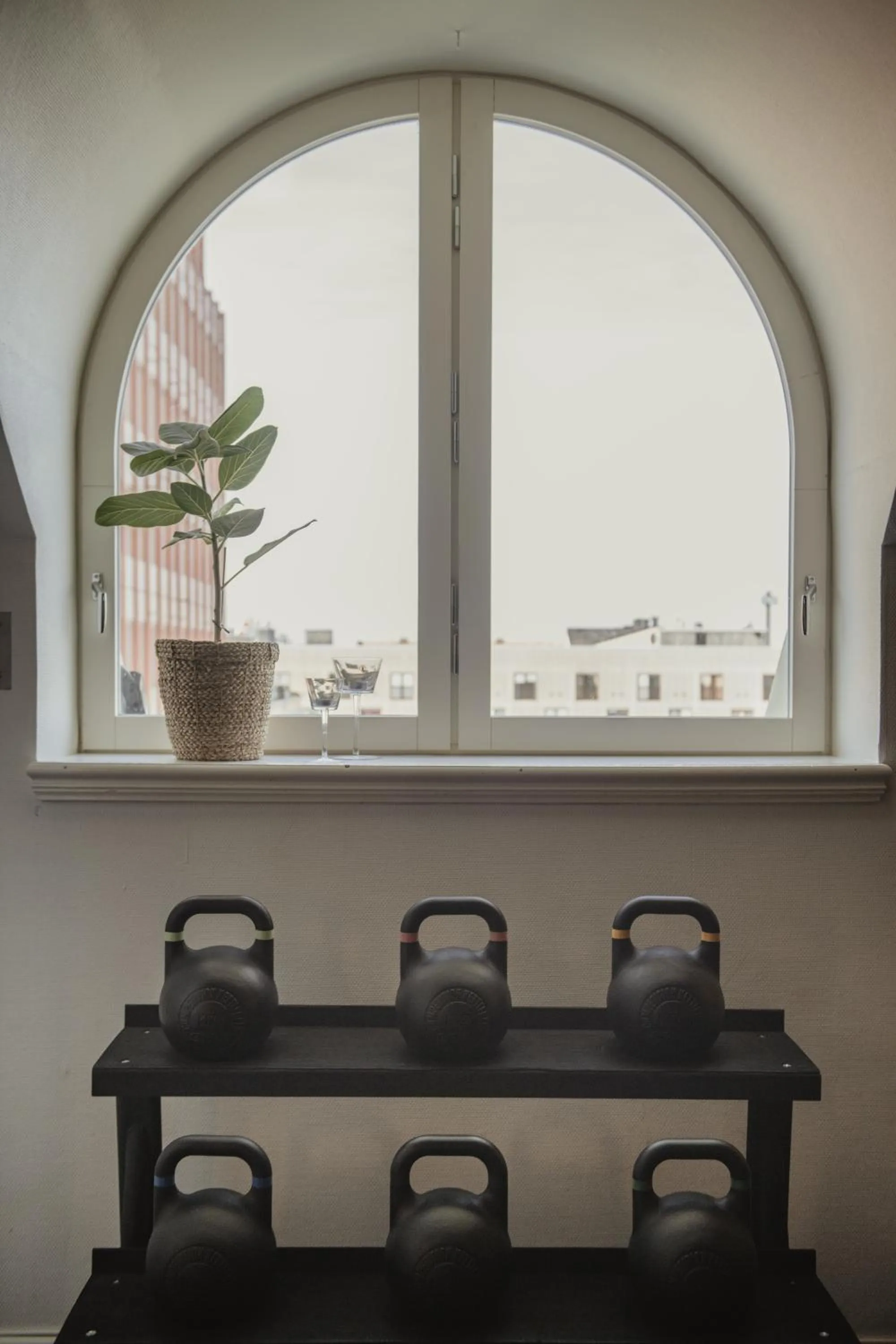 Fitness centre/facilities in Home Hotel Post