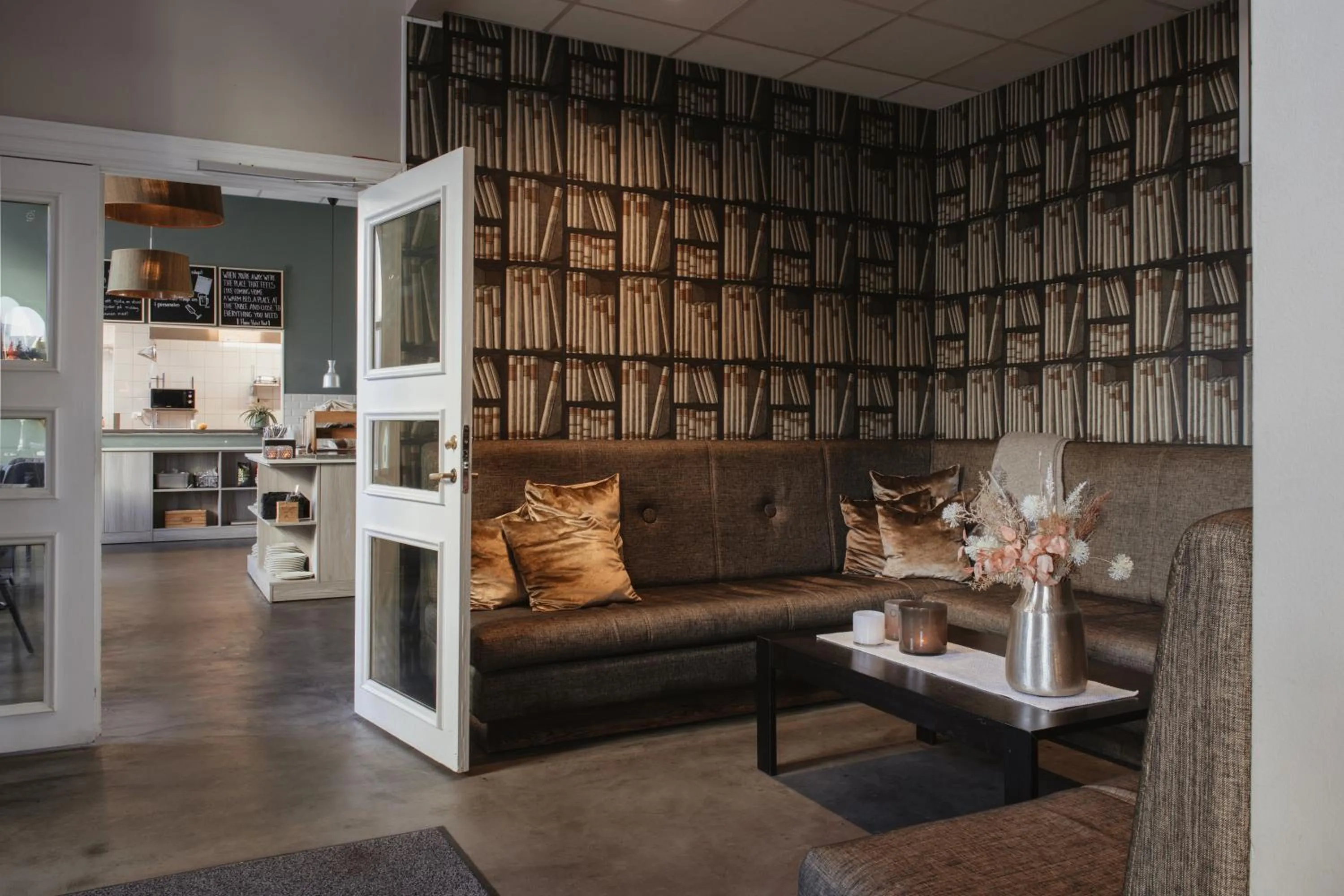 Lobby or reception in Home Hotel Post