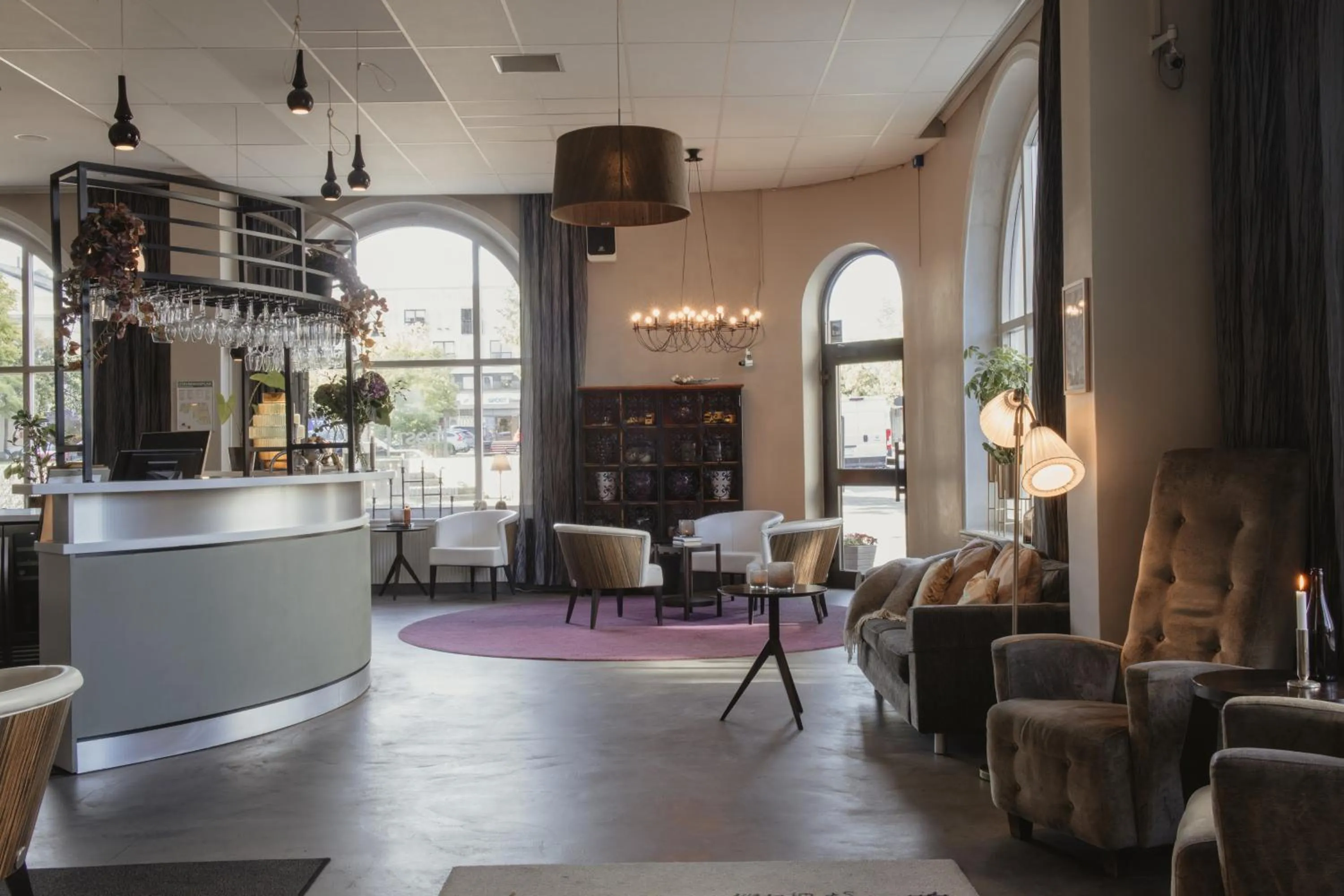 Lobby or reception in Home Hotel Post