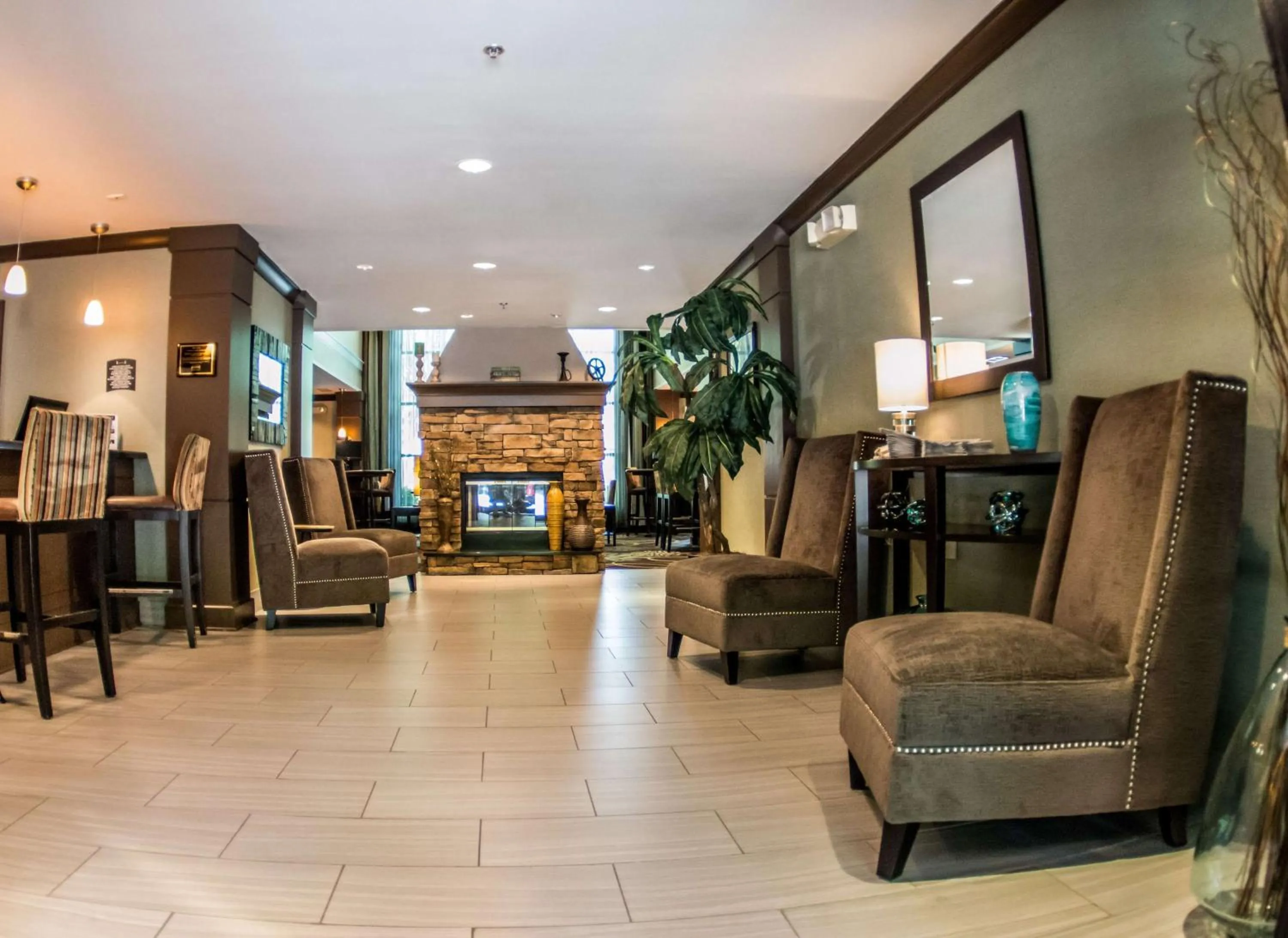 Lobby or reception in Sonesta ES Suites Atlanta Alpharetta Avalon