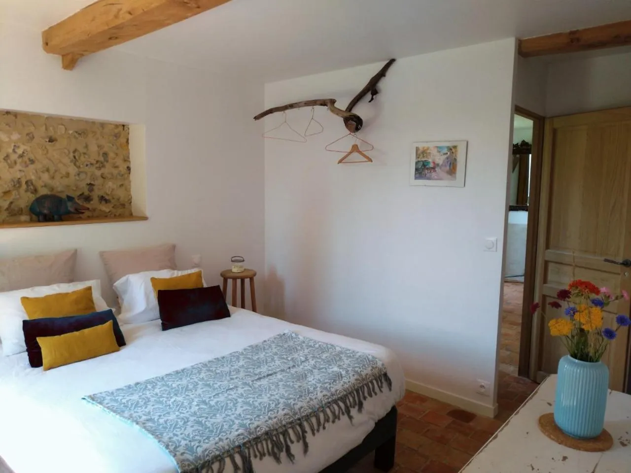 Bedroom, Bed in Le Pré Doré