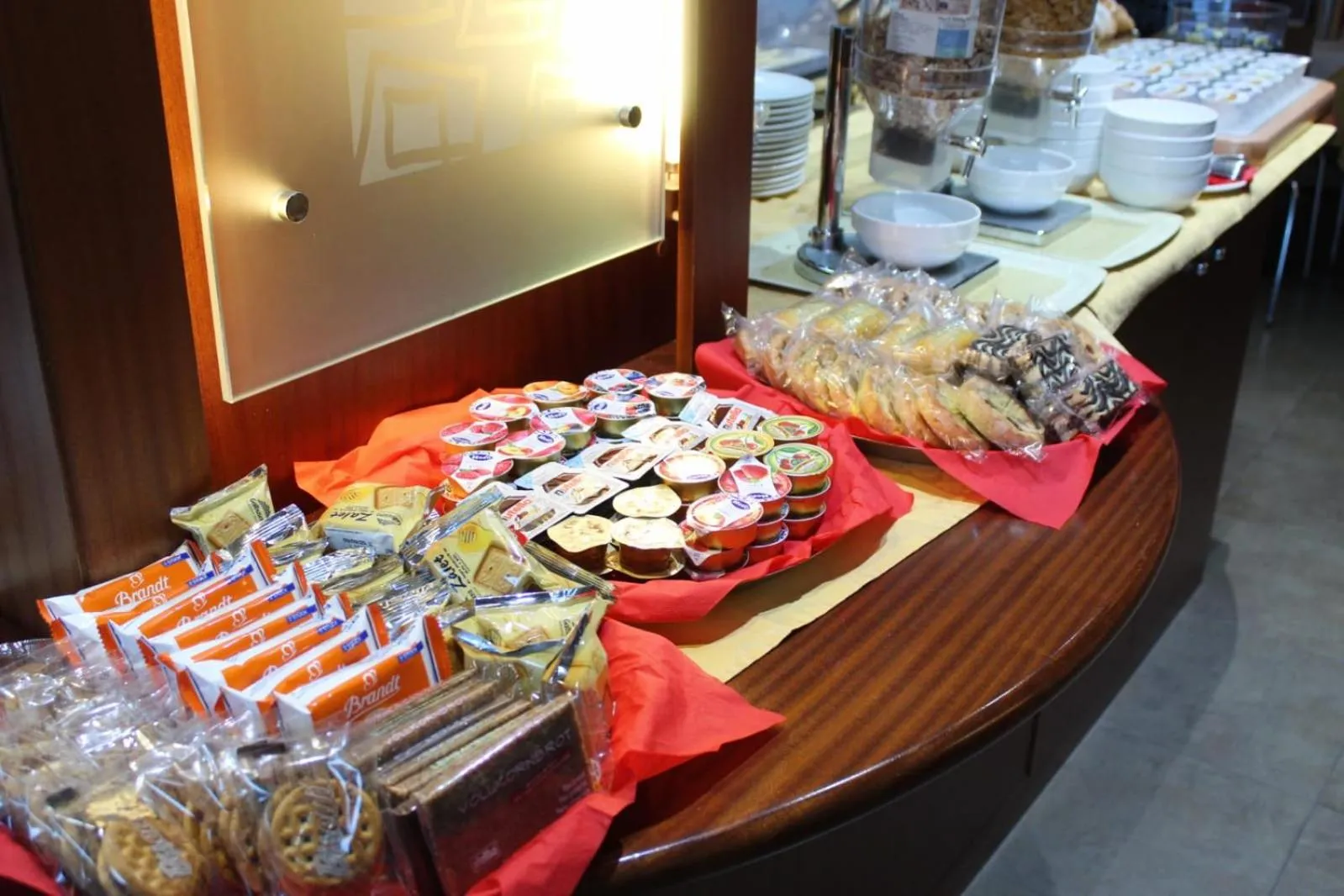 Buffet breakfast in Euro Hotel