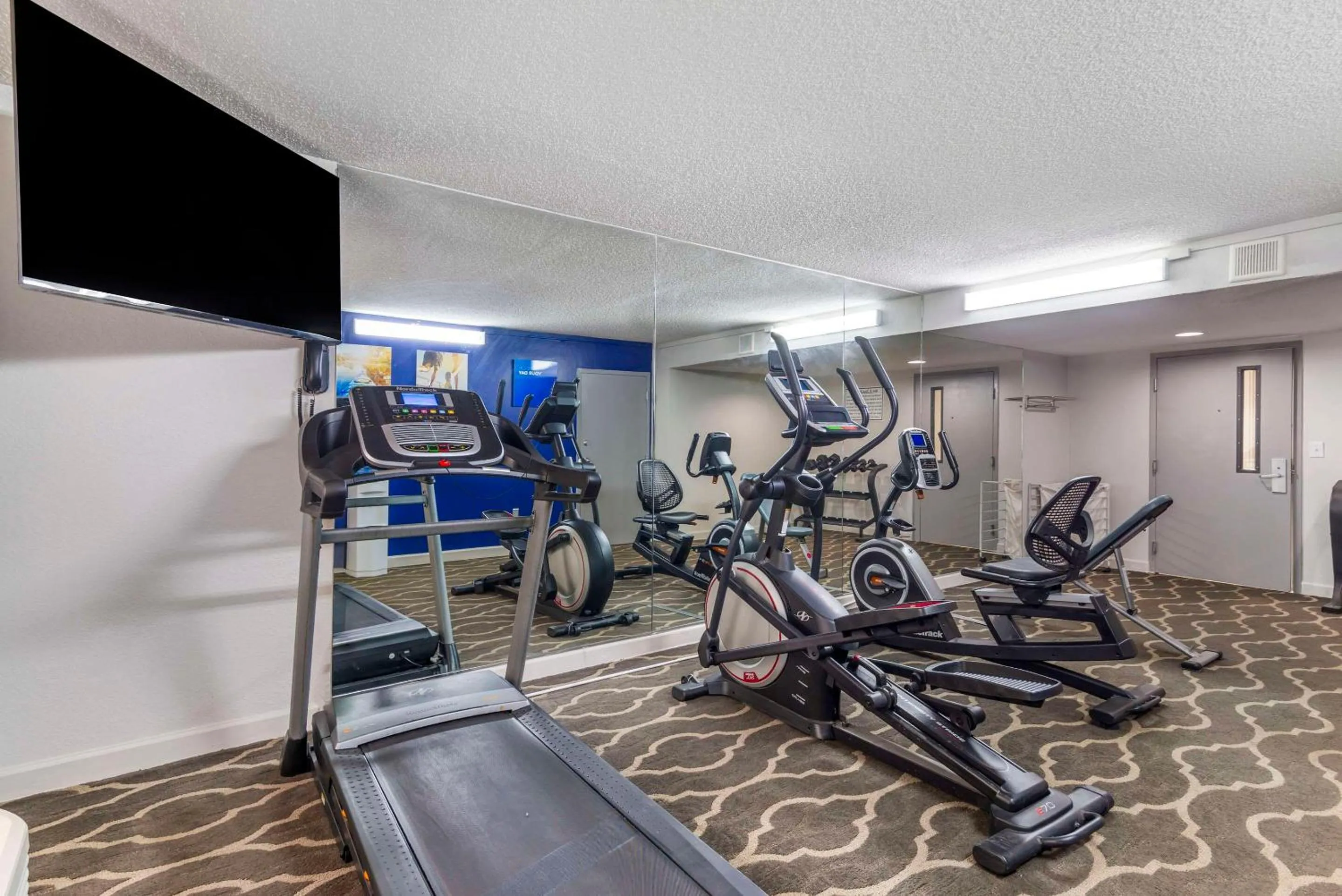 Fitness centre/facilities in Comfort Inn Alpharetta-Atlanta North