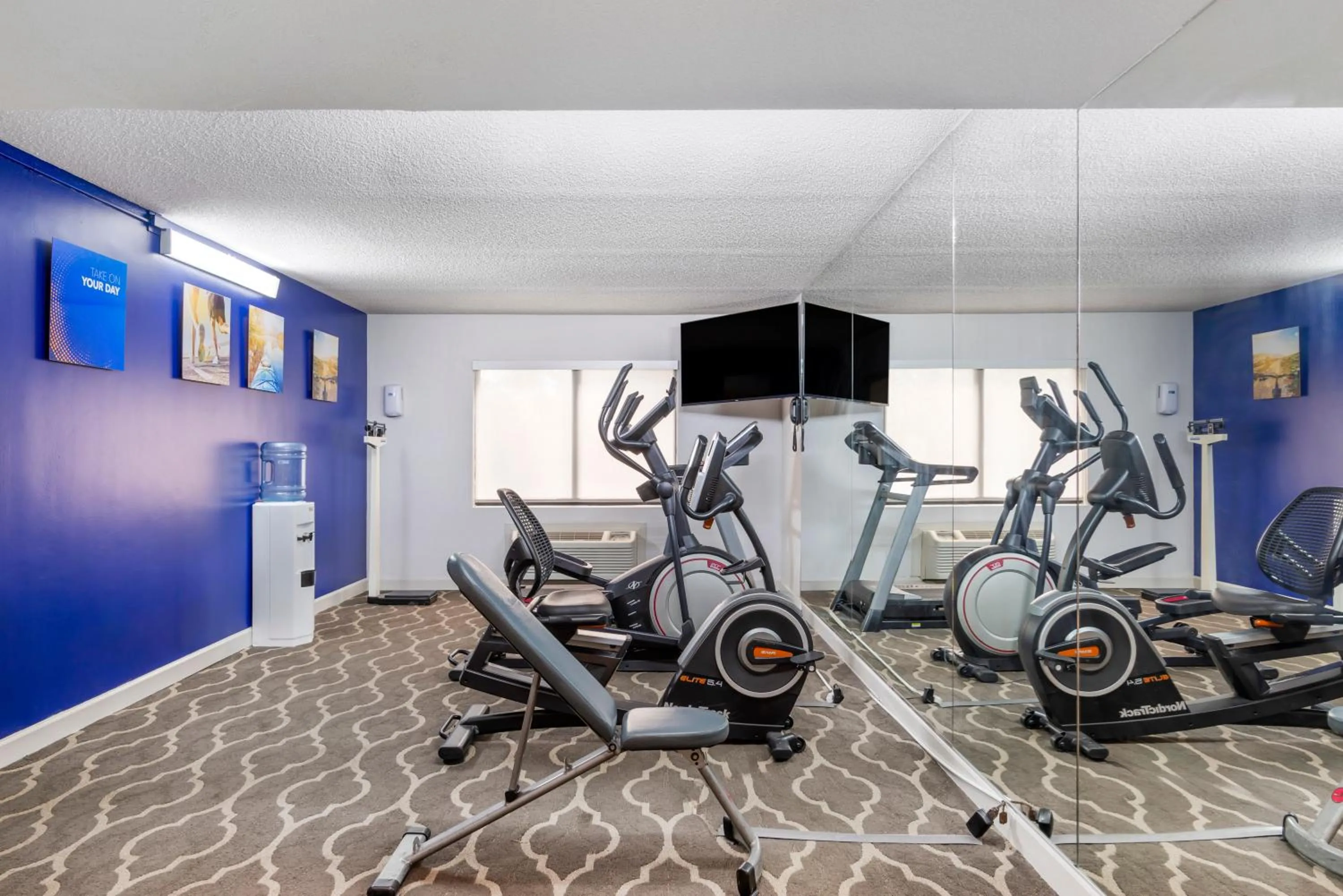 Fitness centre/facilities in Comfort Inn Alpharetta-Atlanta North