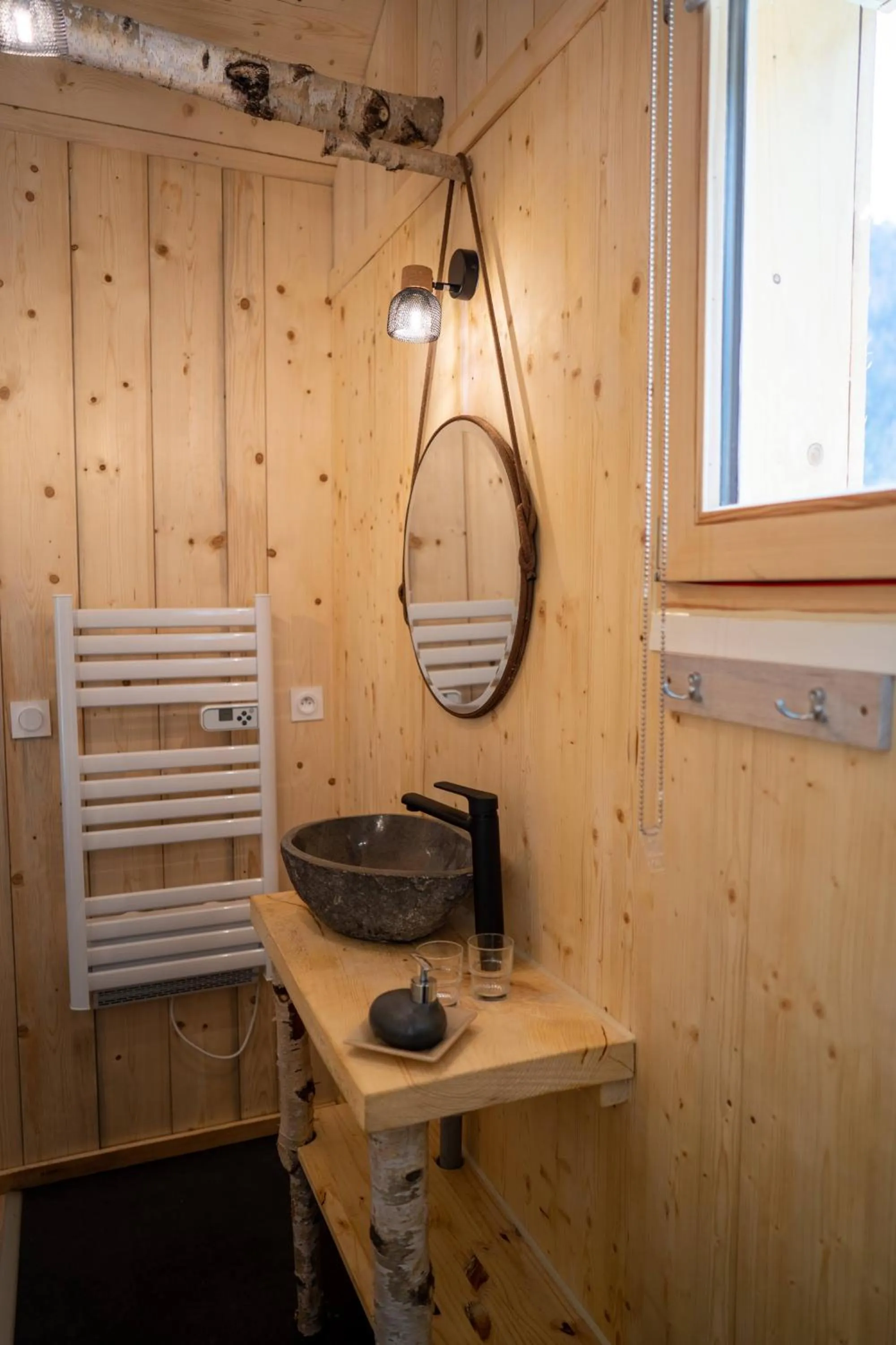Bathroom in Le Chalet Du Blanc Spa yoga