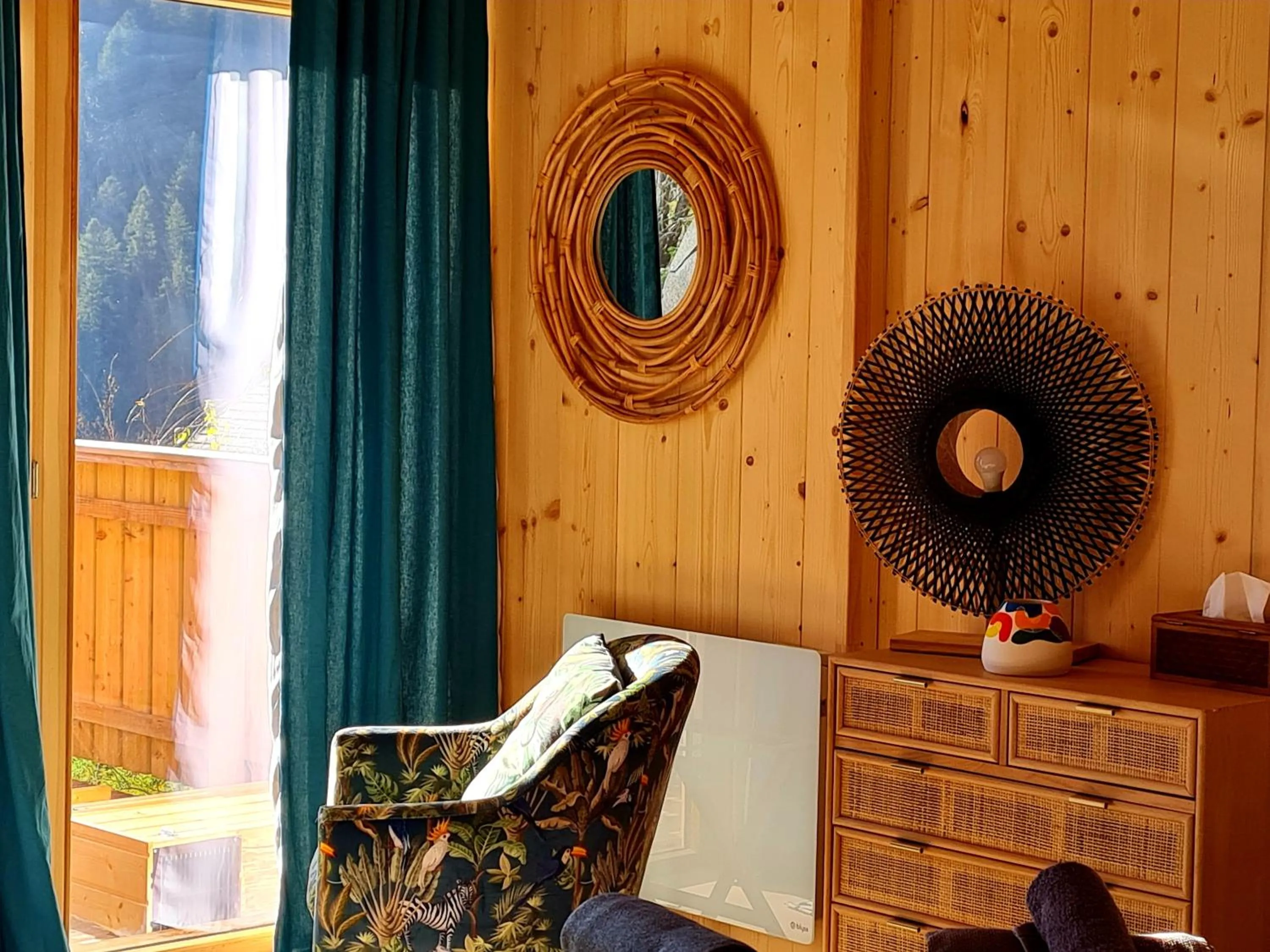 Bedroom in Le Chalet Du Blanc Spa yoga
