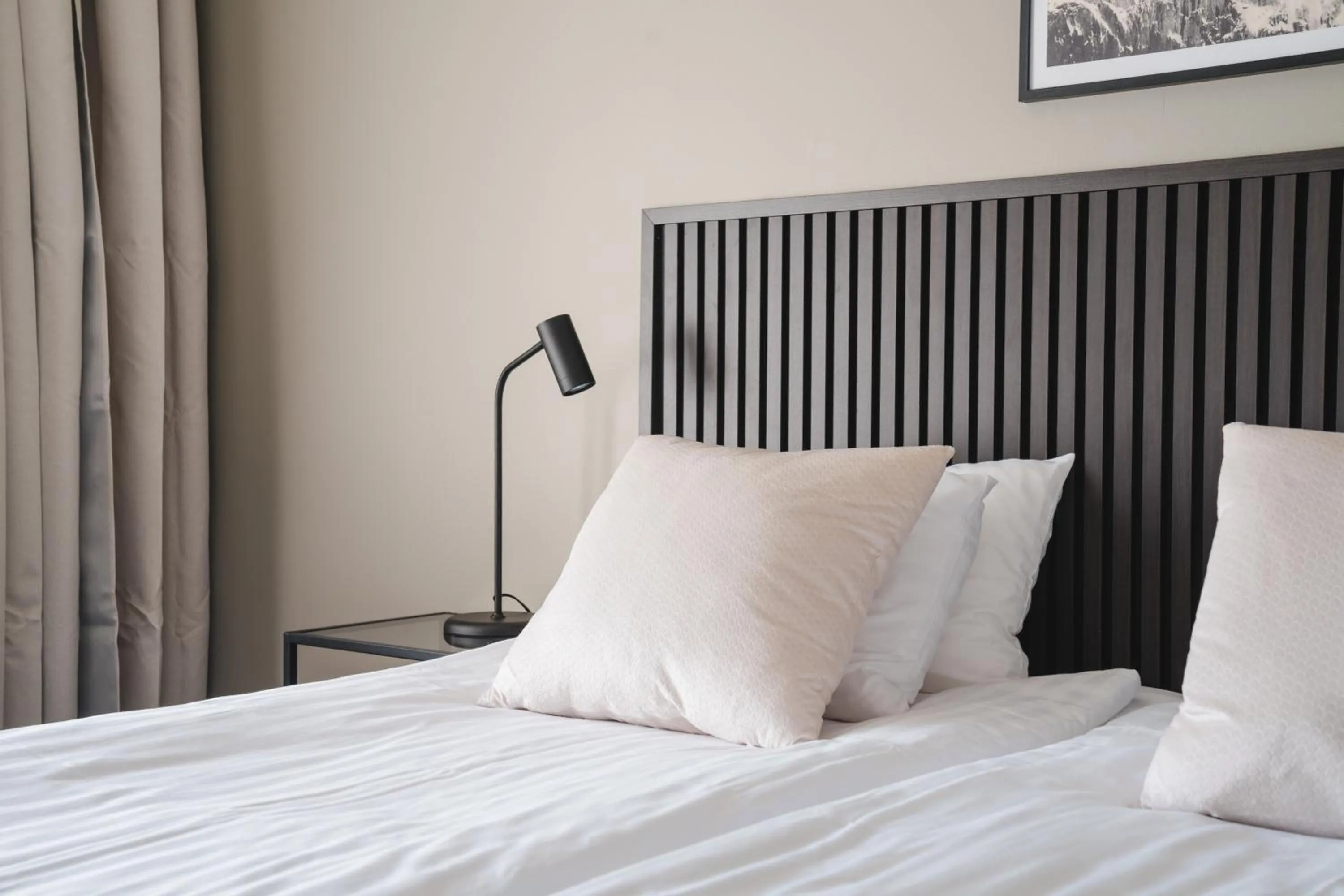 Bed in VICI Hotels Linköping