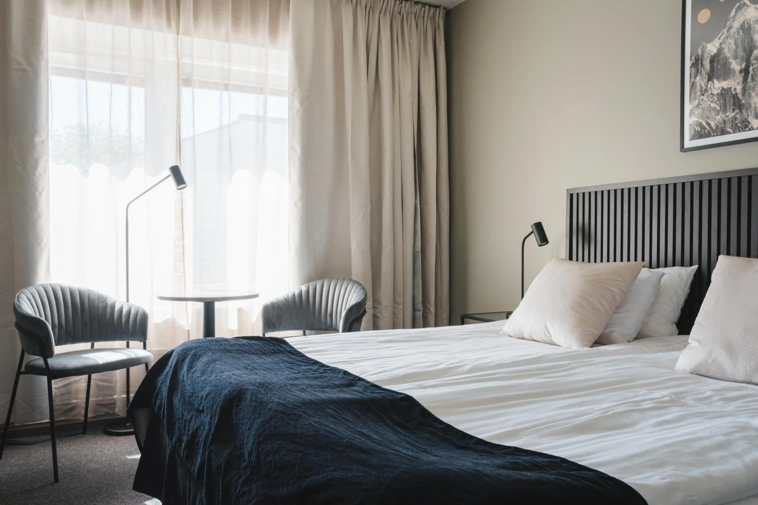 Bed in VICI Hotels Linköping