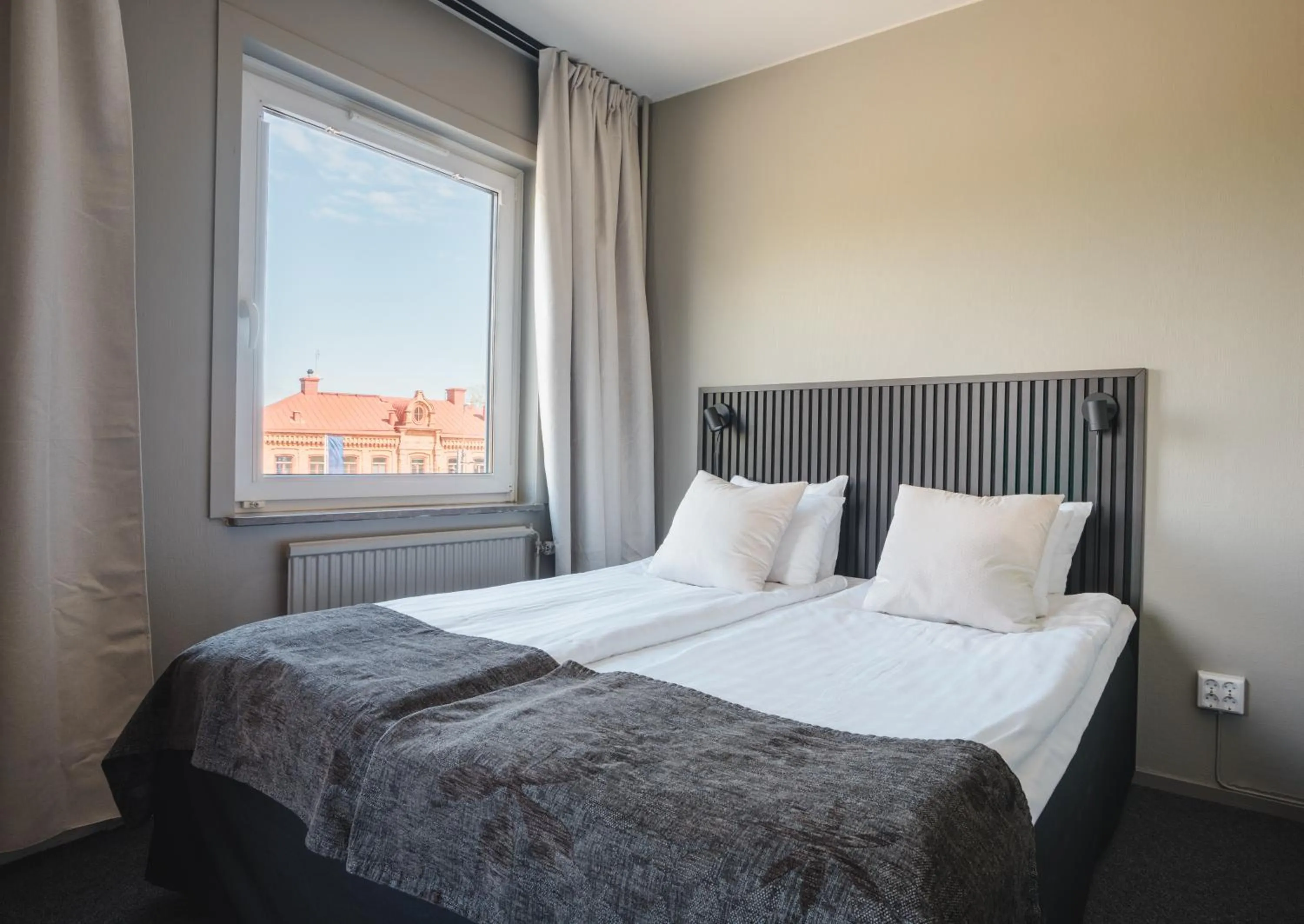 Bed in VICI Hotels Linköping