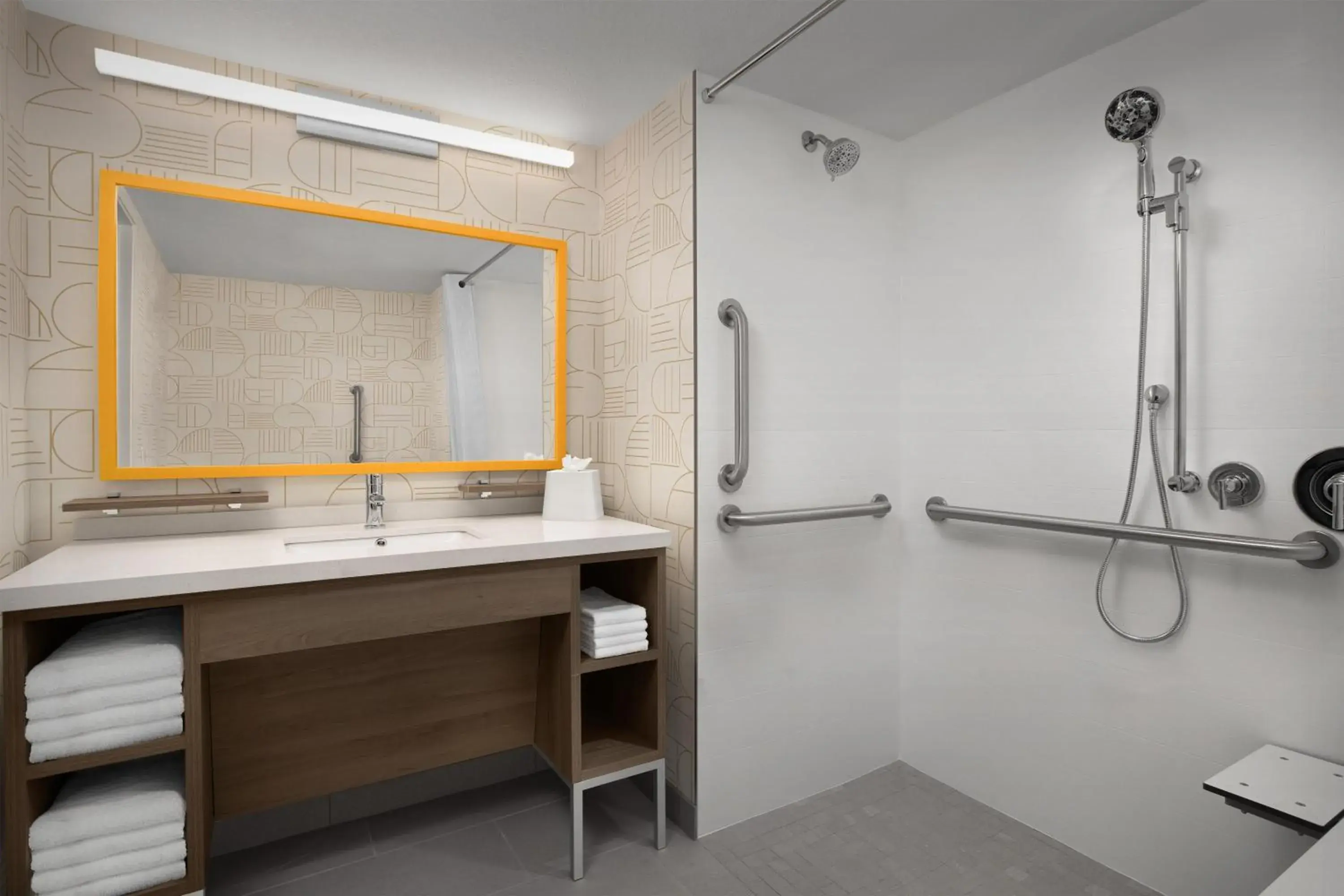 Bathroom in Home2 Suites by Hilton Scottsdale Old Town Bathroom in Home2 Suites by Hilton Scottsdale Old Town