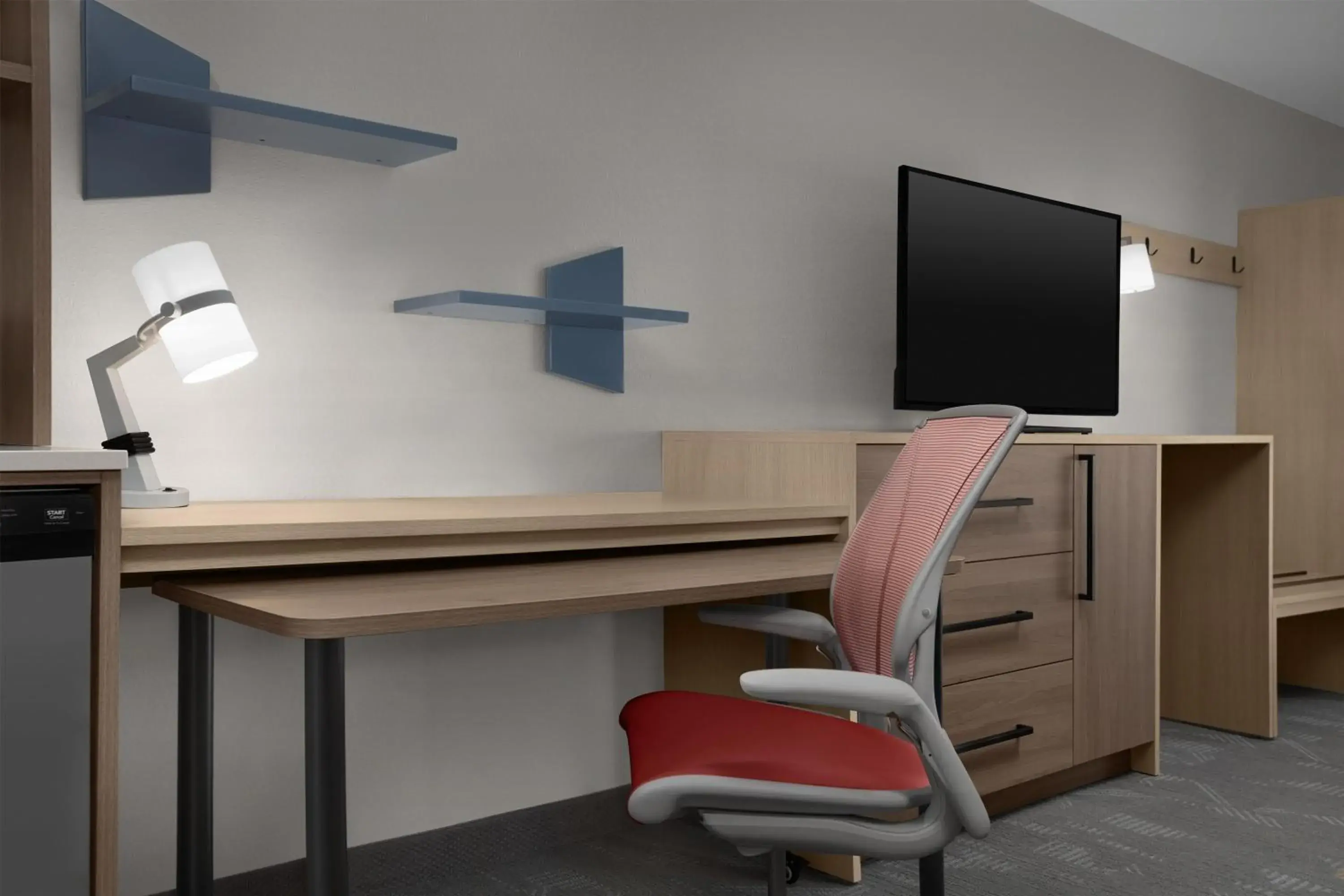 Bedroom in Home2 Suites by Hilton Scottsdale Old Town Bedroom in Home2 Suites by Hilton Scottsdale Old Town