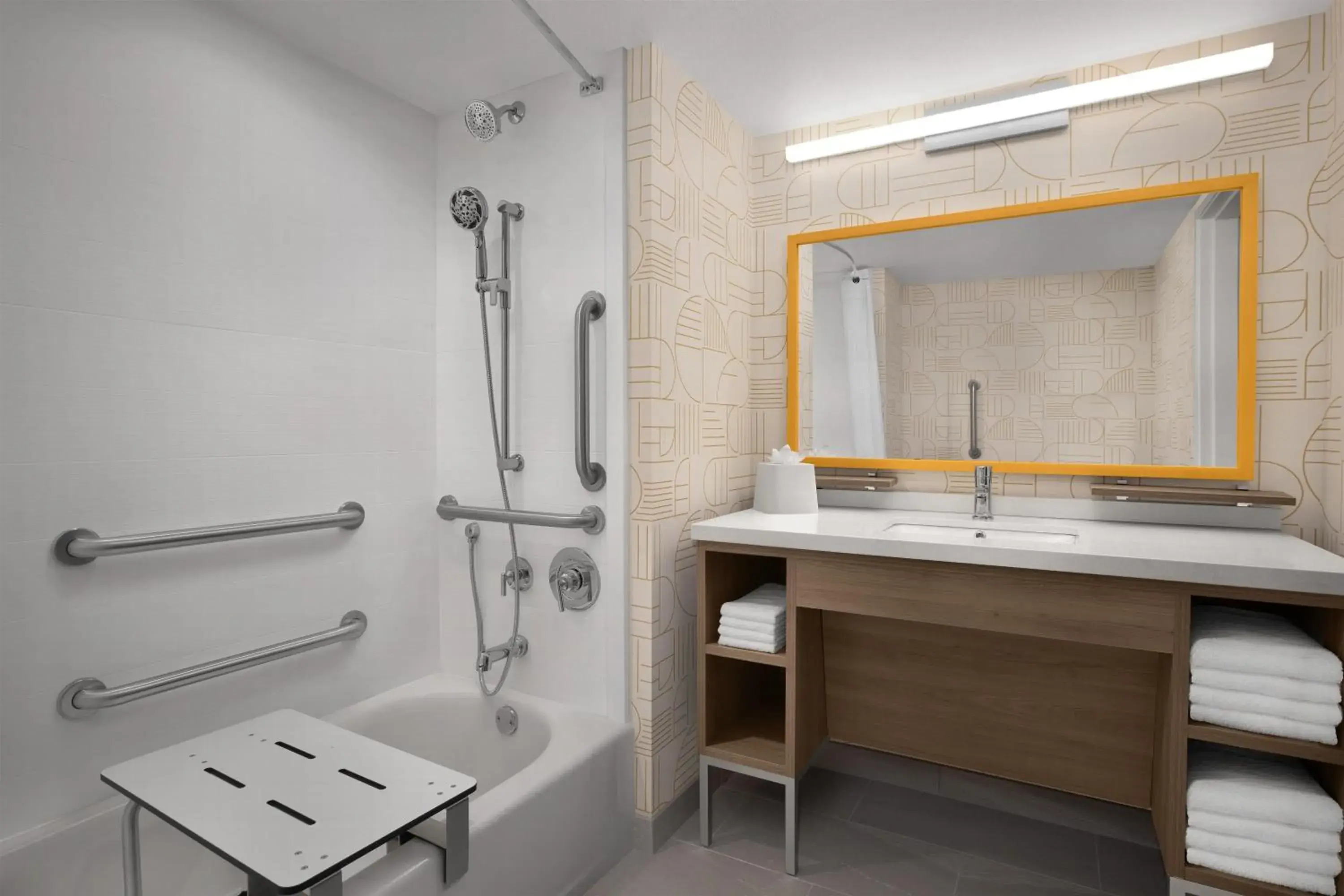 Bathroom in Home2 Suites by Hilton Scottsdale Old Town Bathroom in Home2 Suites by Hilton Scottsdale Old Town