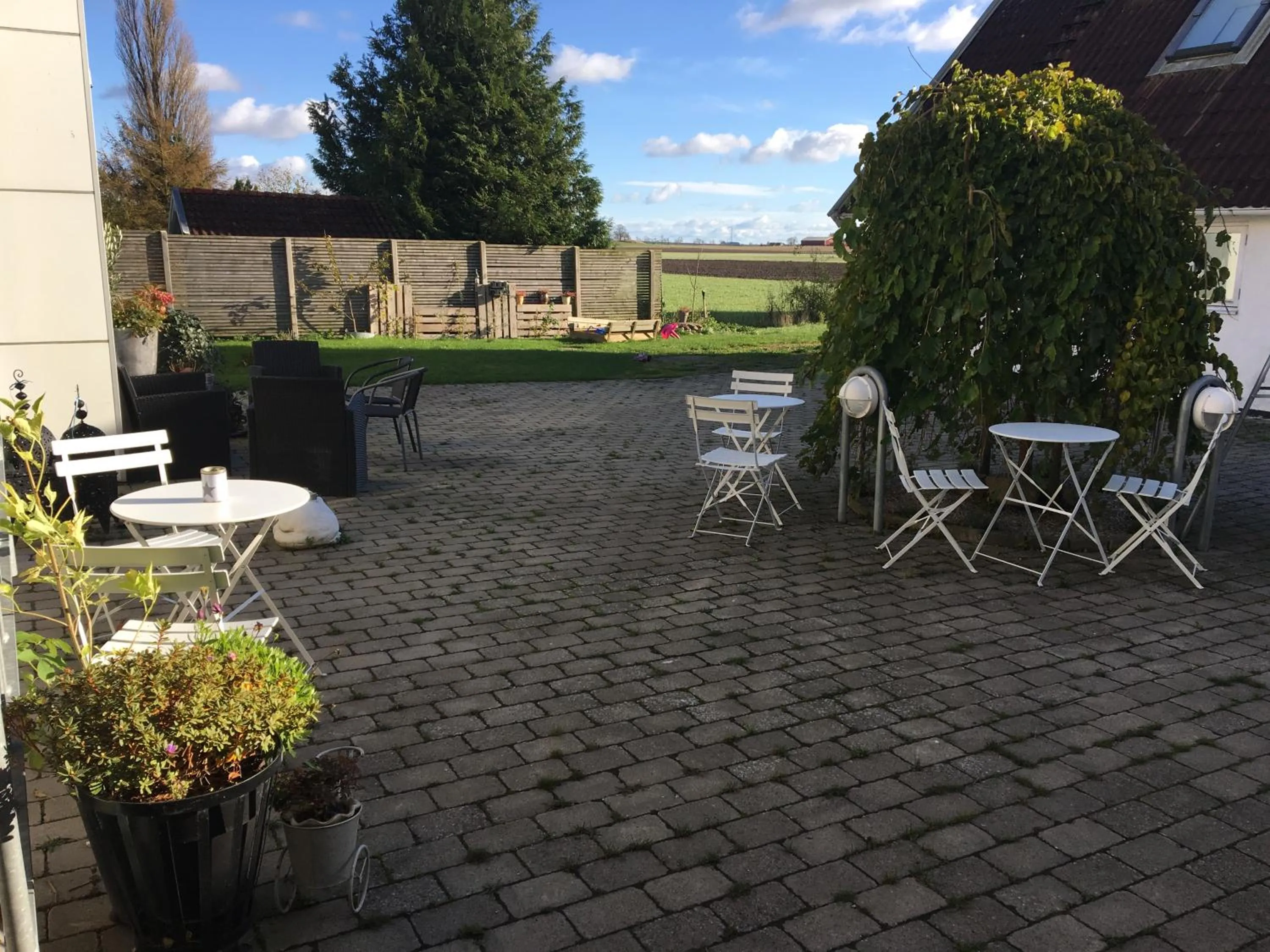 Patio in Hotell Vellingebacken