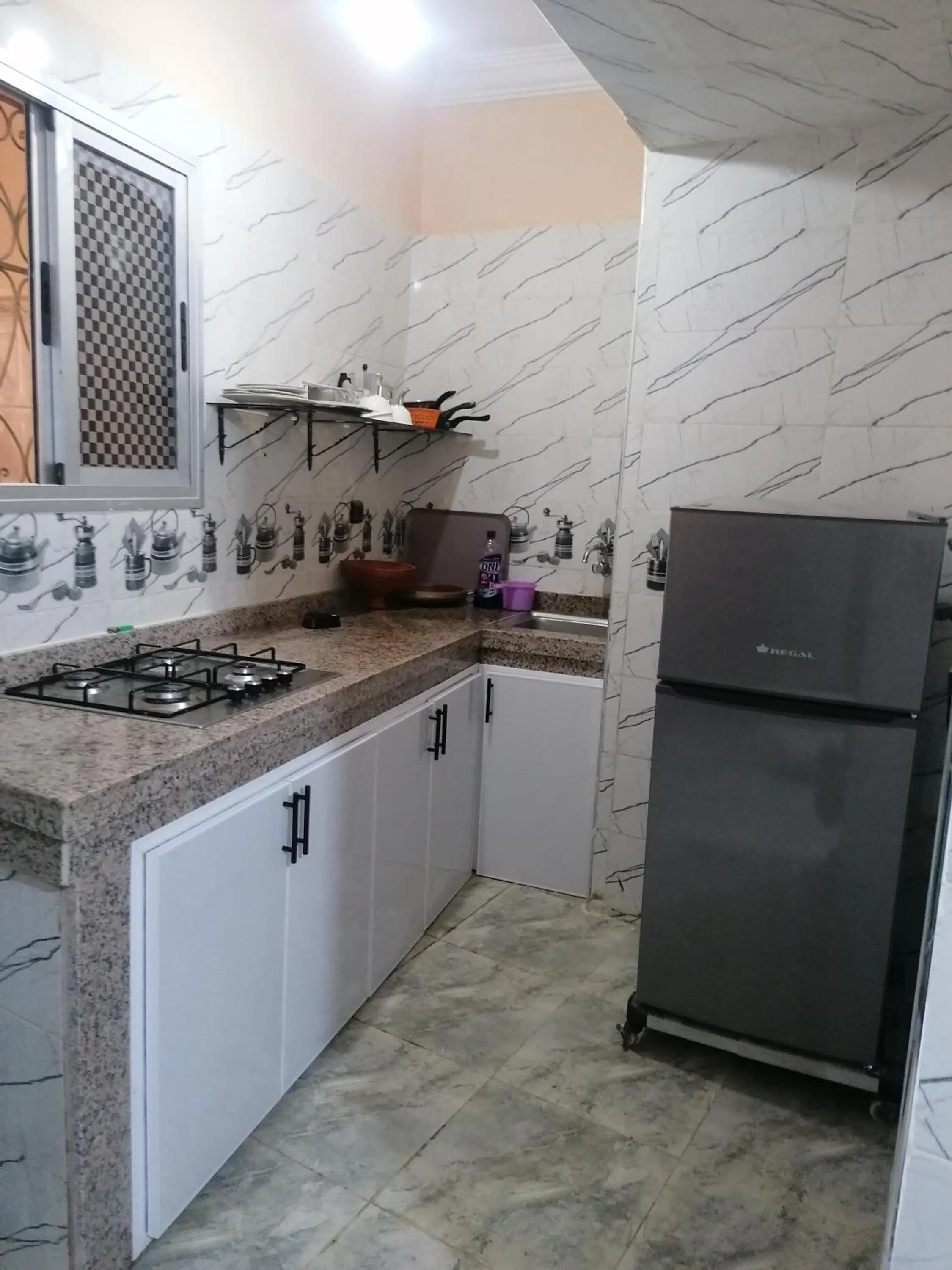 Kitchen or kitchenette in La Perle