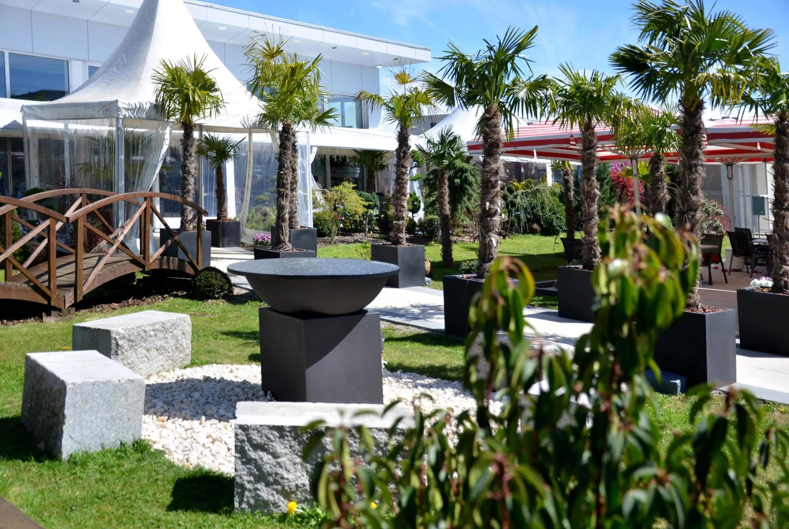 Garden in Hotel Egerkingen, idealer Zwischenstopp