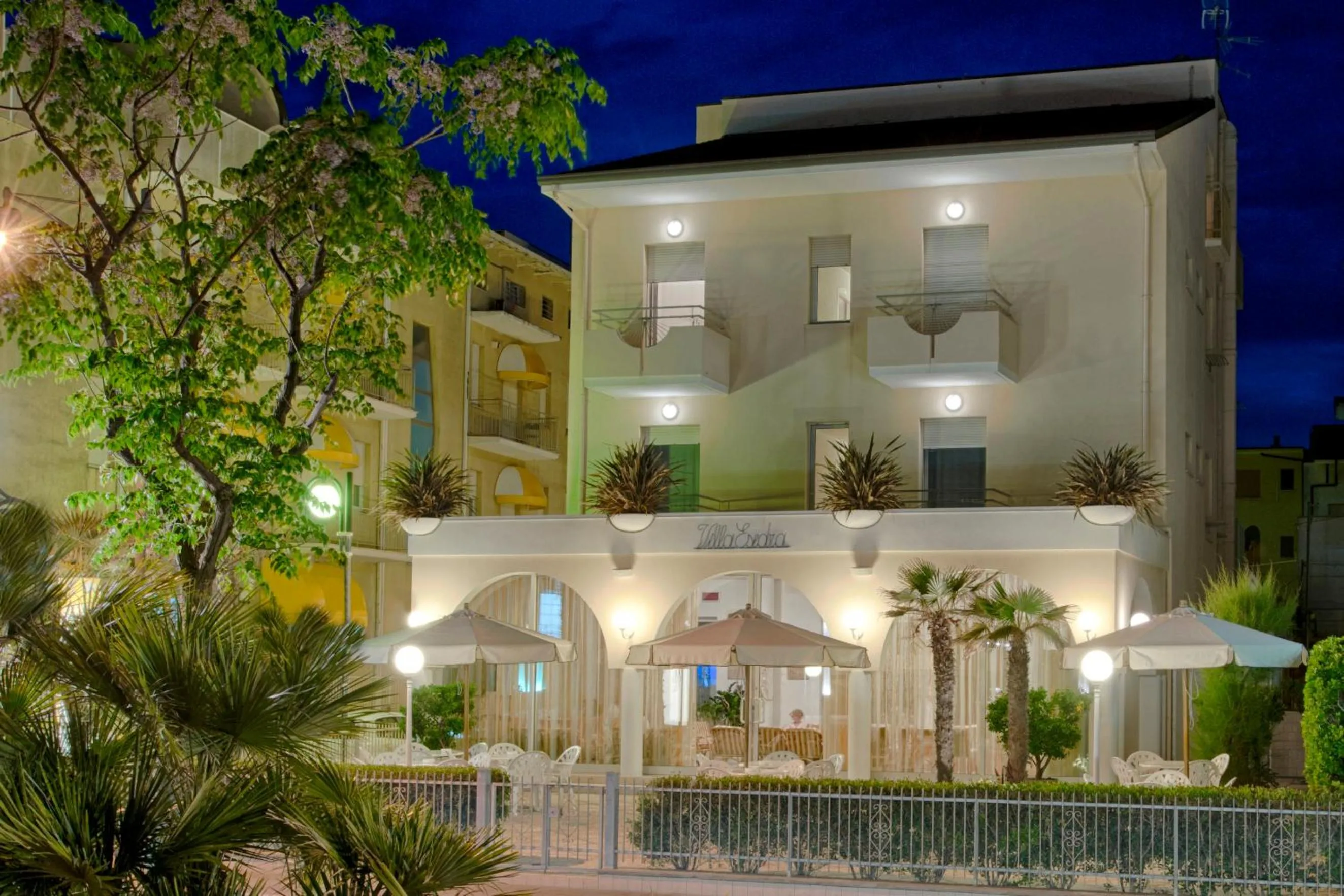 Property building in Hotel Villa Esedra