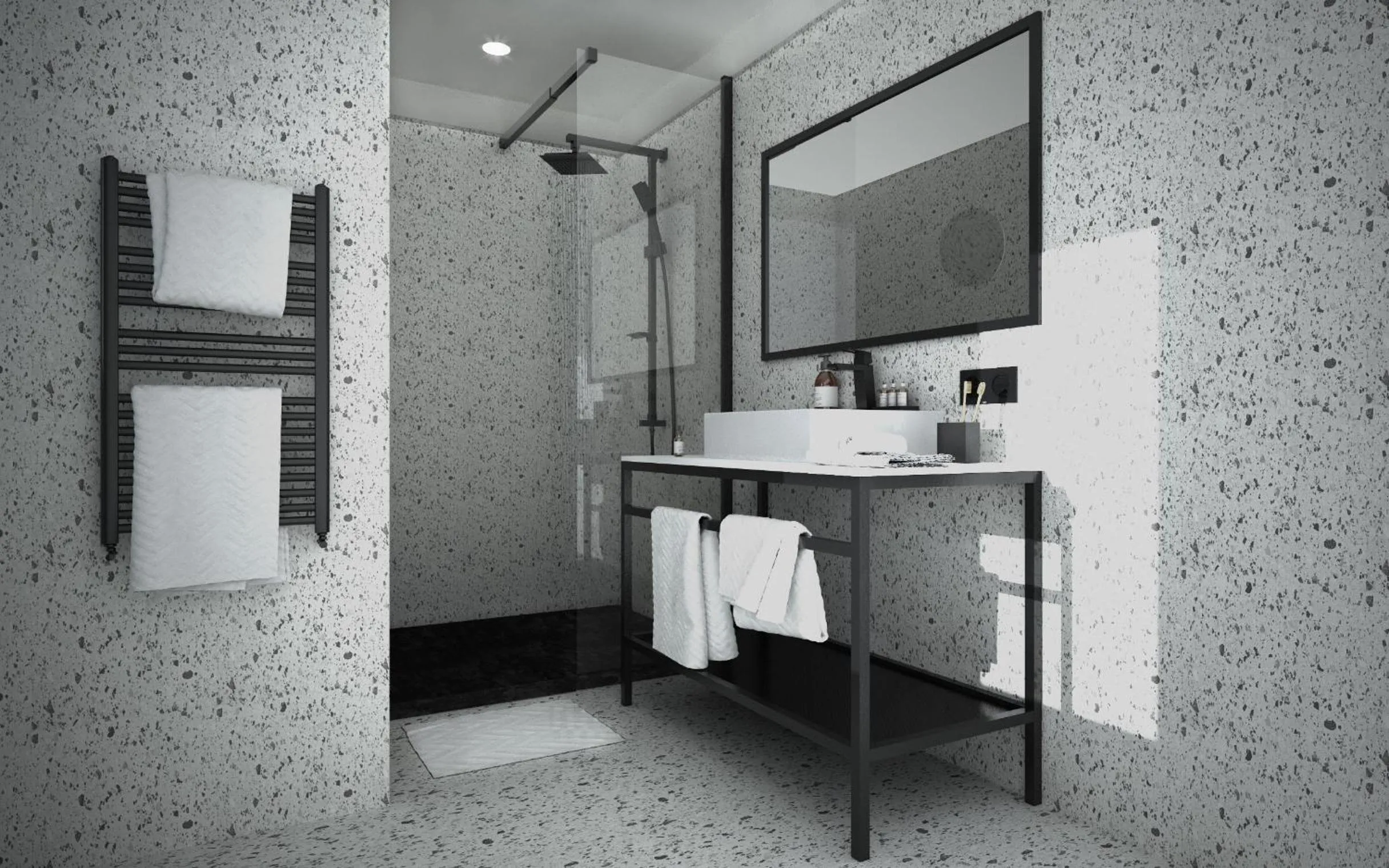 Bathroom in Hôtel 16 | 150 Montagne & Spa Nuxe