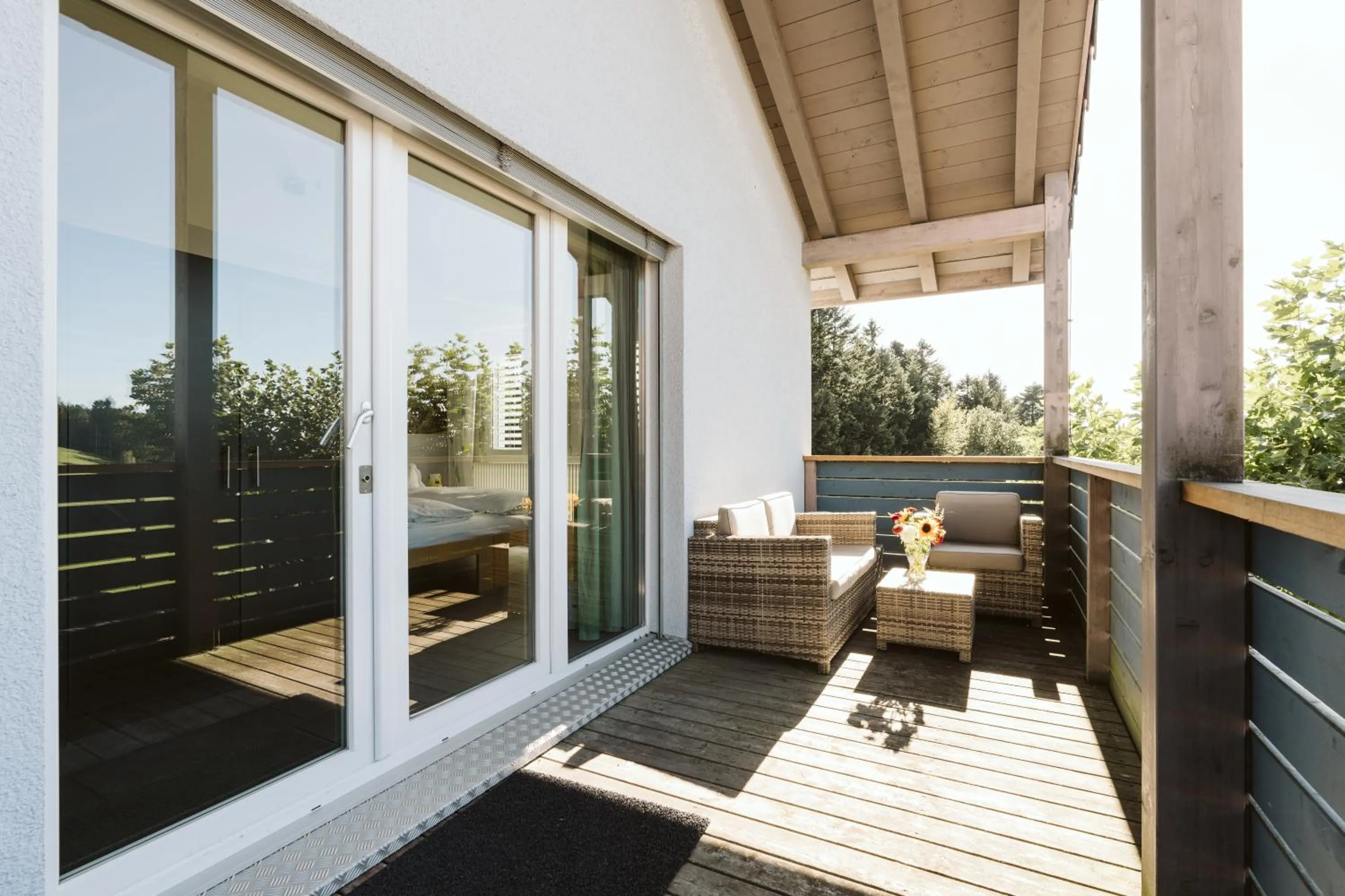 Patio in Landgasthof und Seminarhotel Lueg