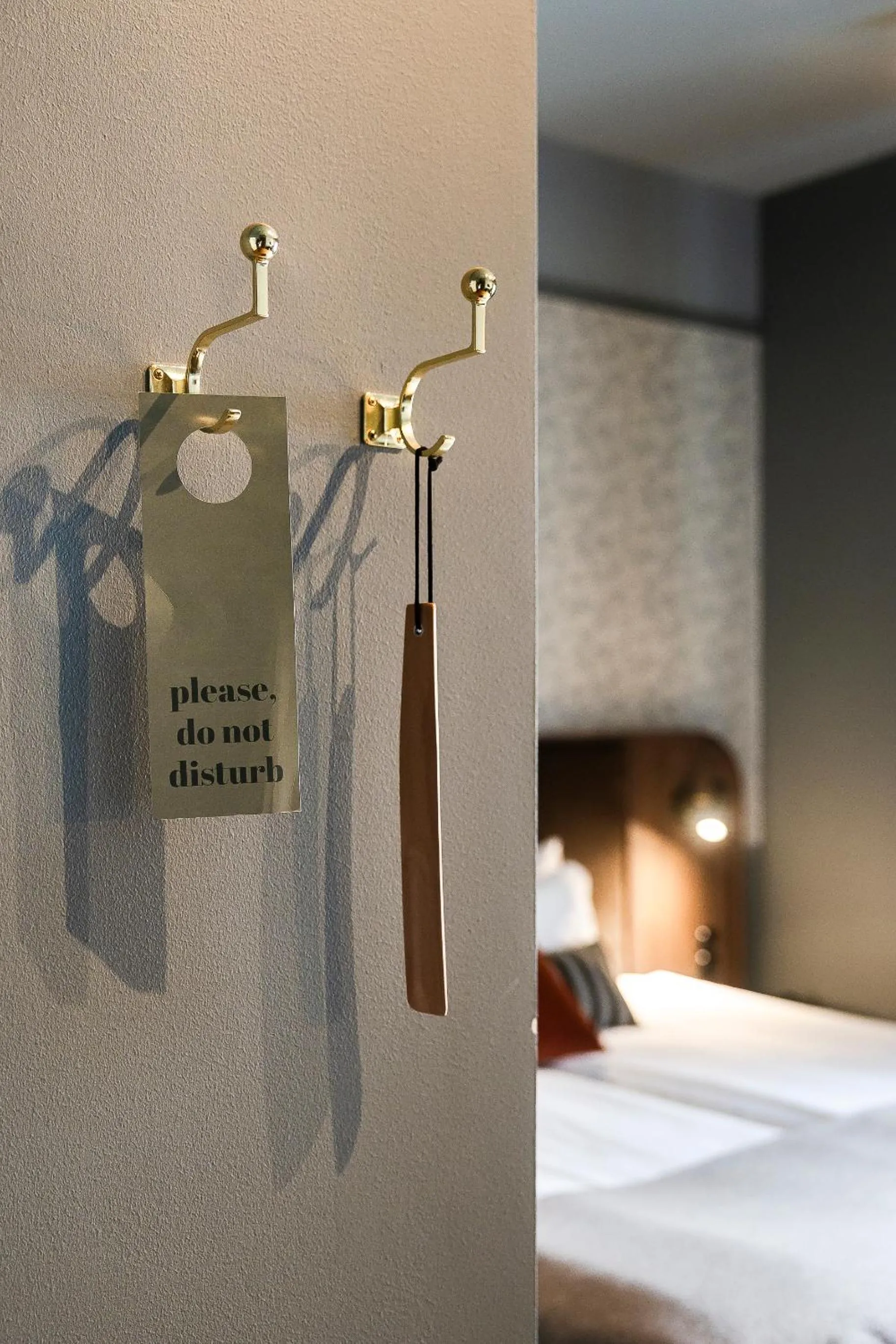 Text overlay, Bed in Home Hotel Grand Sundsvall