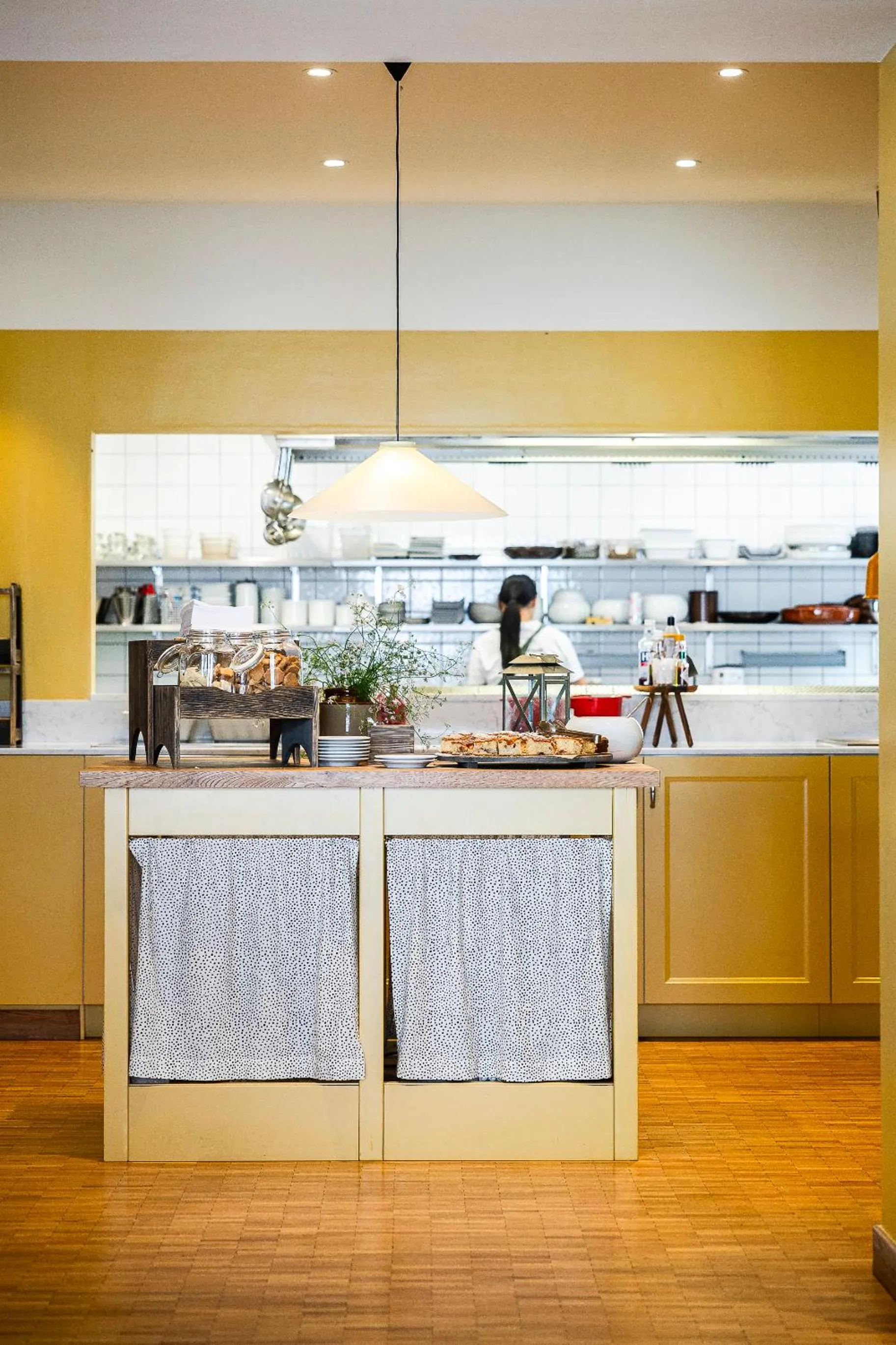 Kitchen or kitchenette in Home Hotel Grand Sundsvall