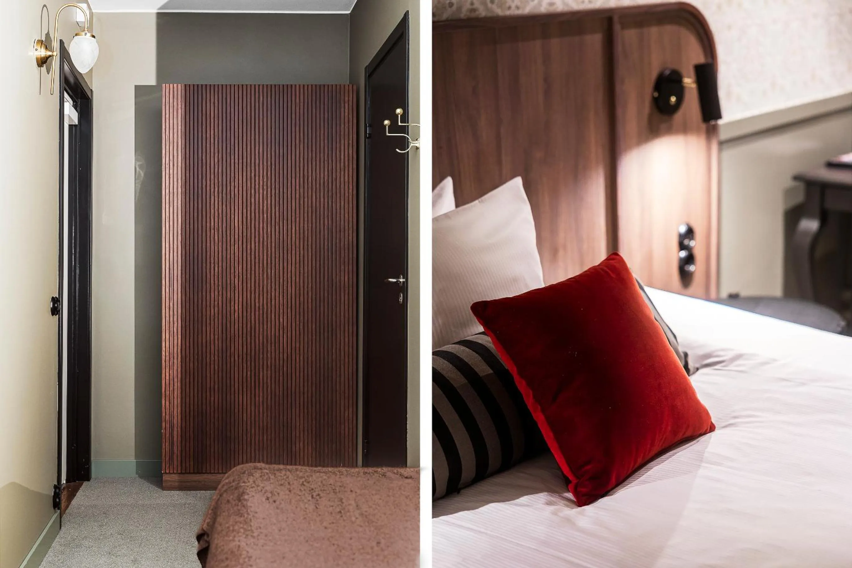 Decorative detail, Bed in Home Hotel Grand Sundsvall