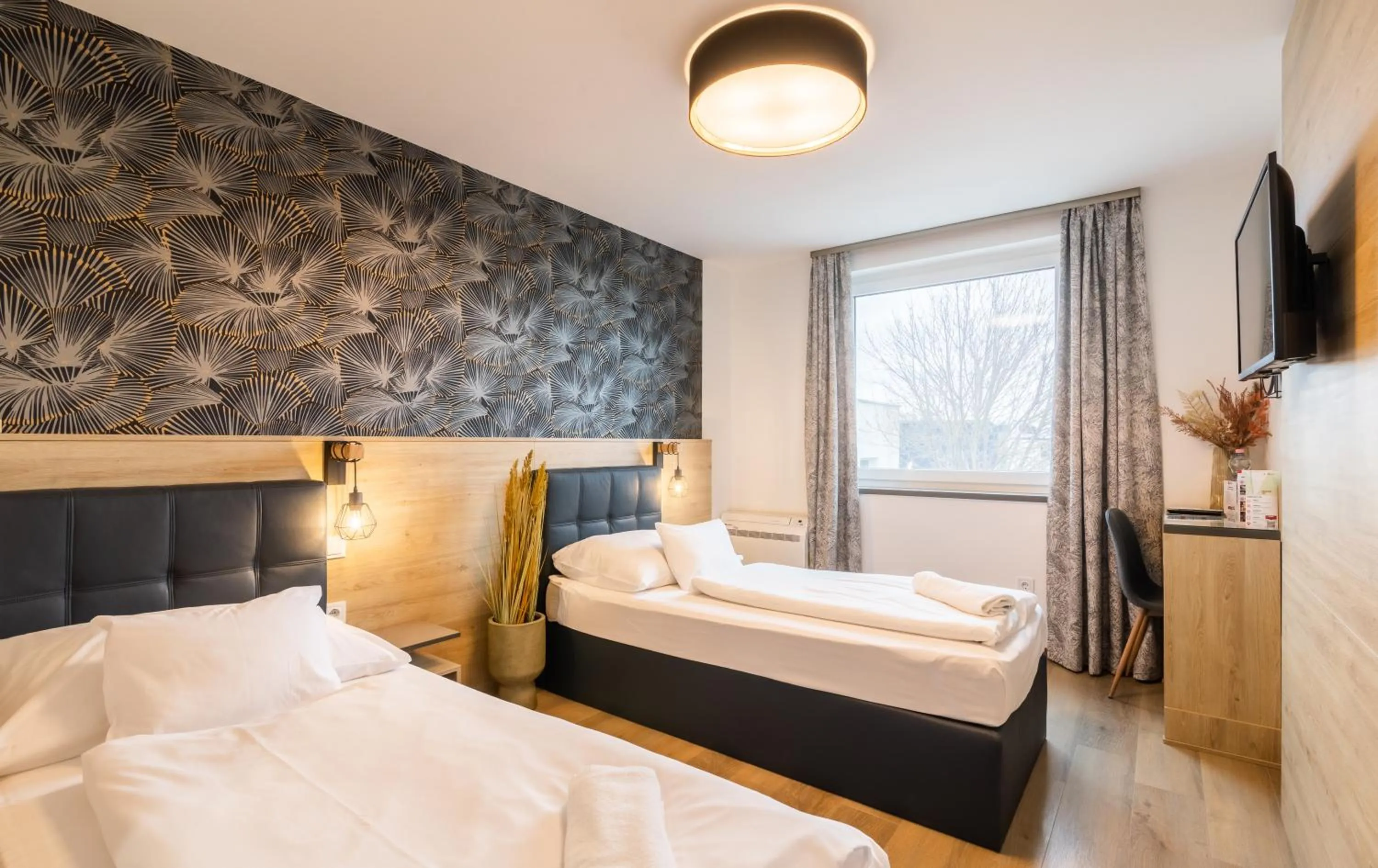 Bedroom, Bed in 171 Hotel Hegyeshalom