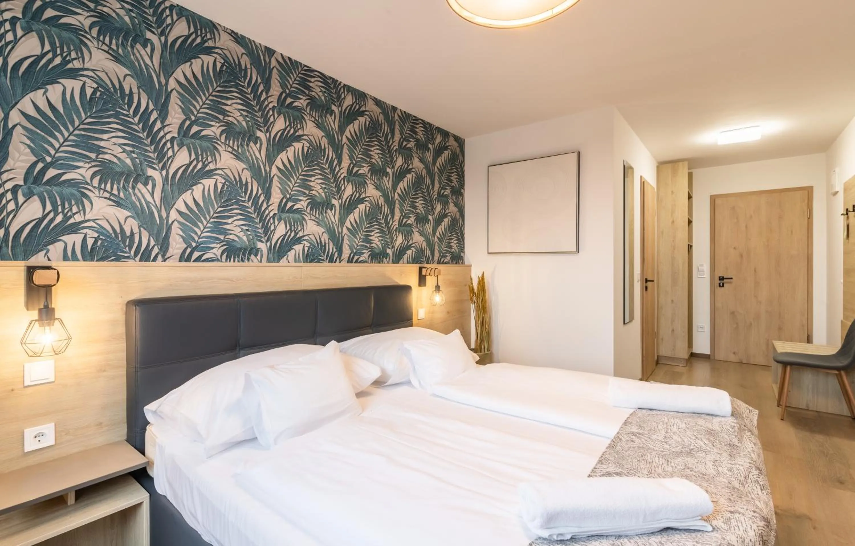 Bedroom, Bed in 171 Hotel Hegyeshalom