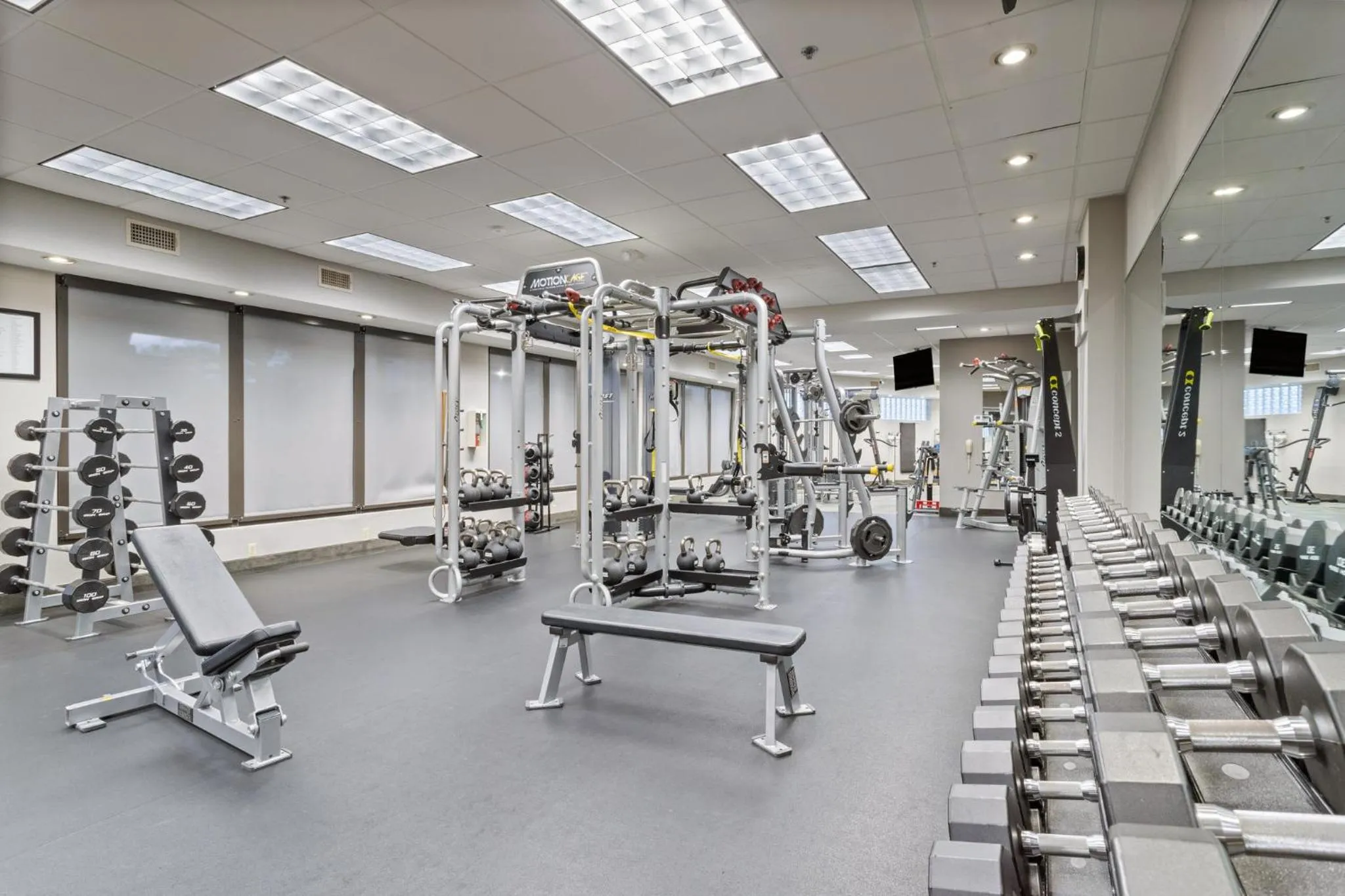 Fitness centre/facilities in Crowne Plaza Executive Center Baton Rouge by IHG