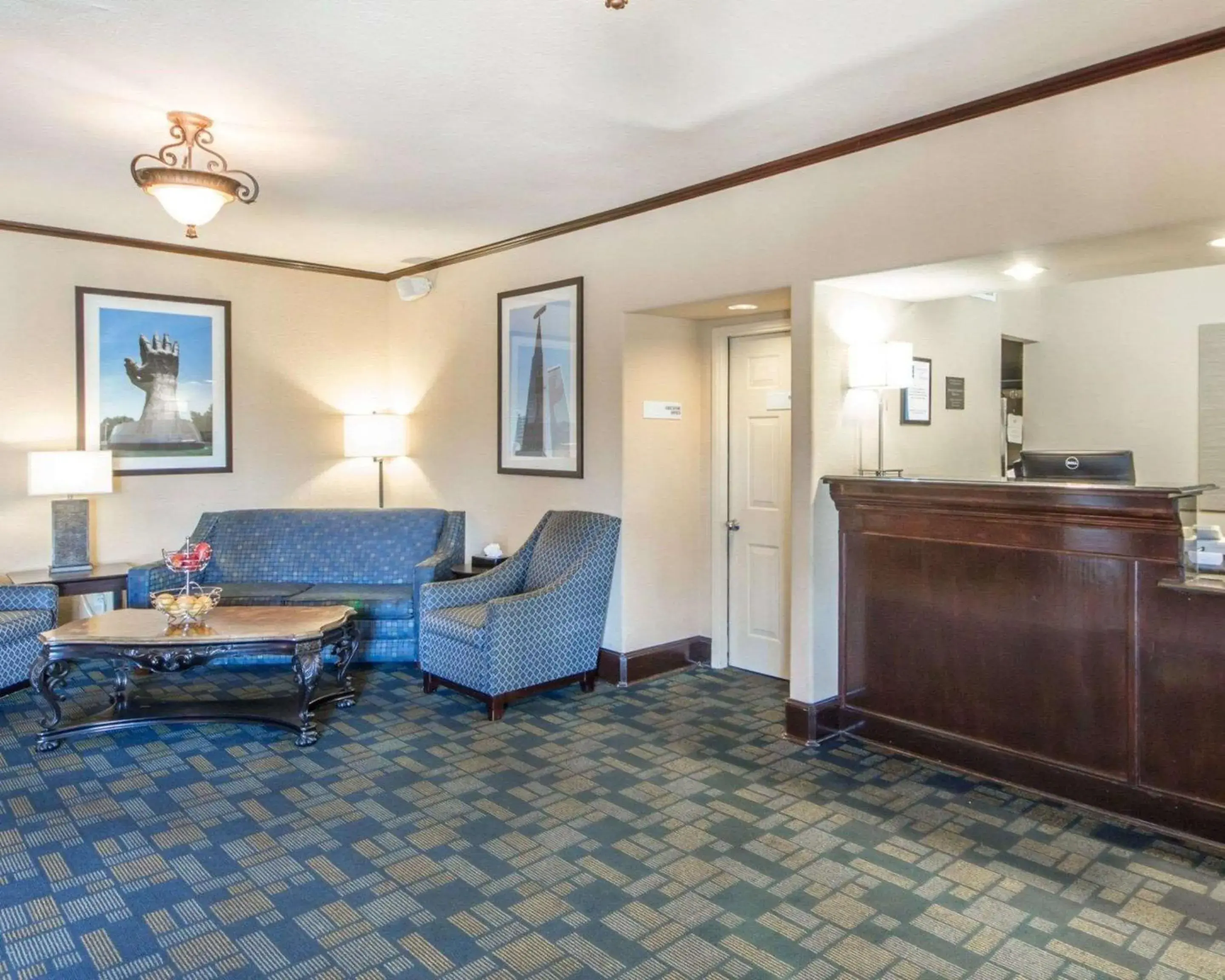 Lobby or reception in Quality Inn Tulsa-Downtown West Lobby or reception in Quality Inn Tulsa-Downtown West