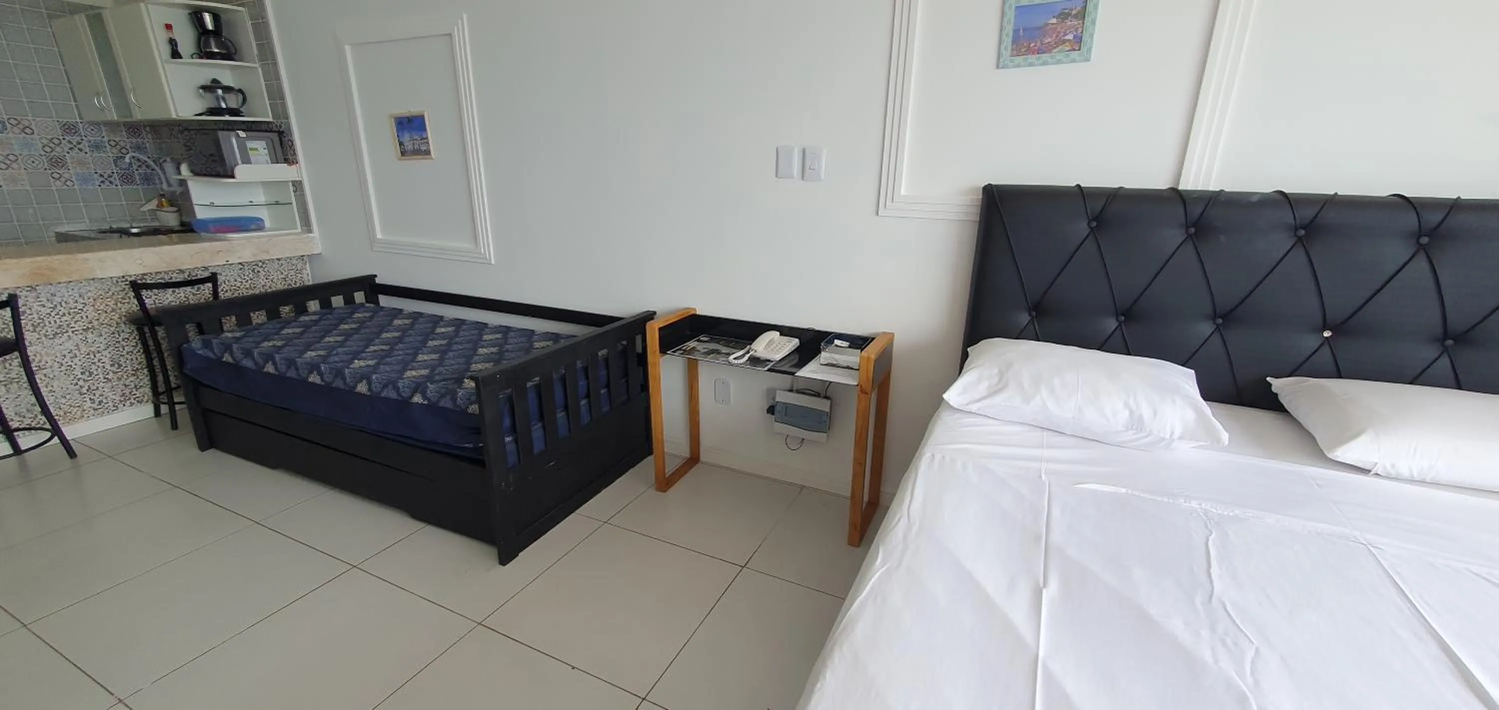 Bed in Farol Barra Flat