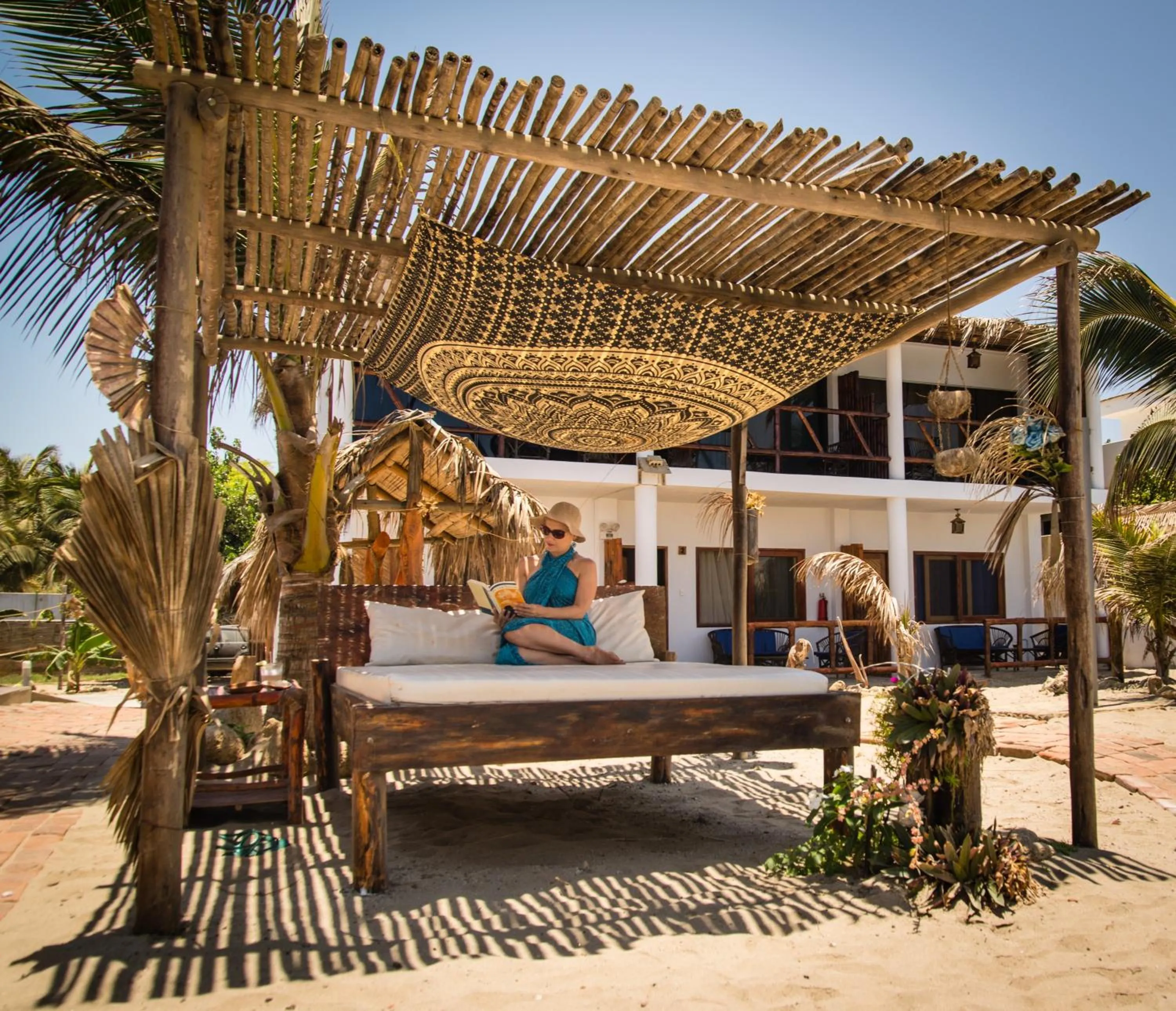 Garden in Blue Ocean