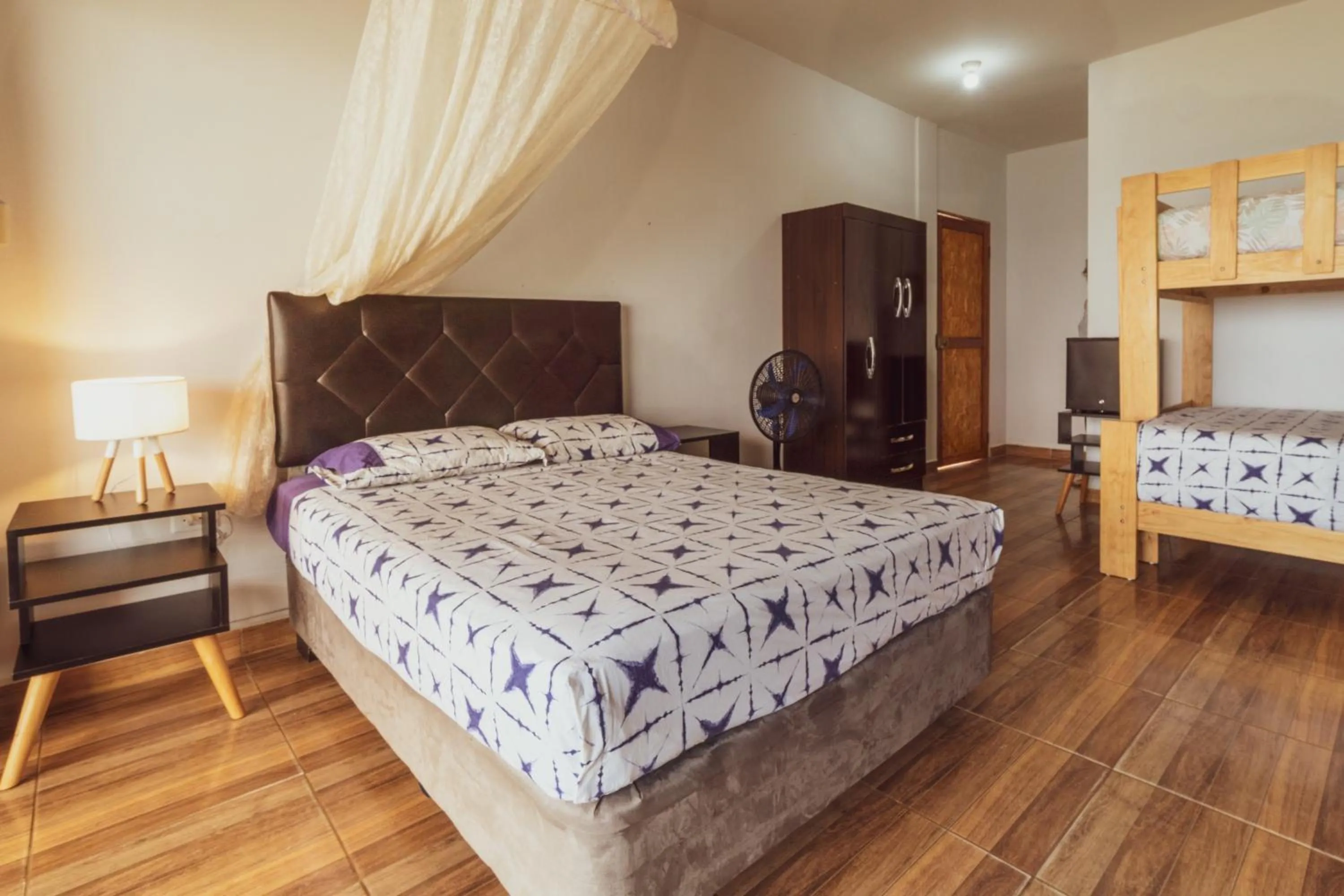 Photo of the whole room, Bed in Blue Ocean