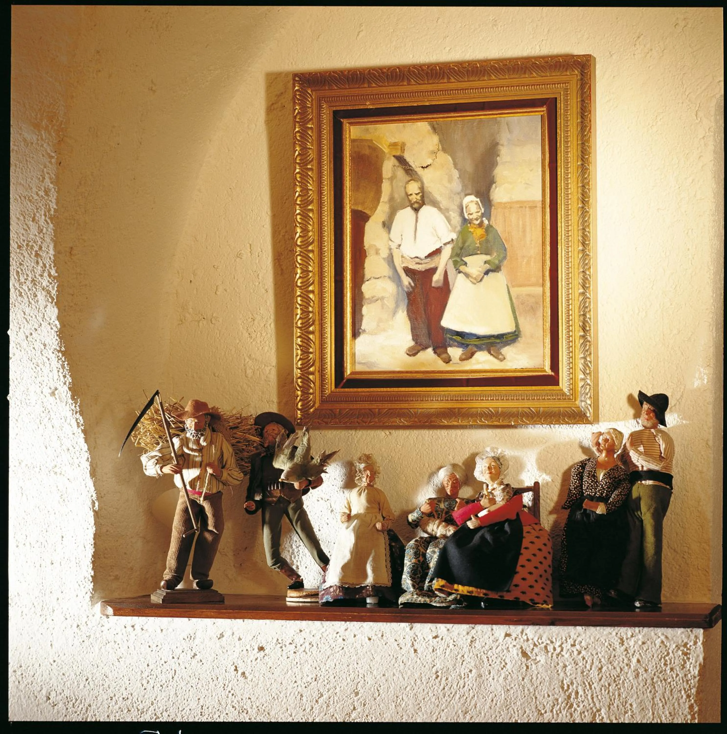 Lobby or reception in L'Auberge du Choucas