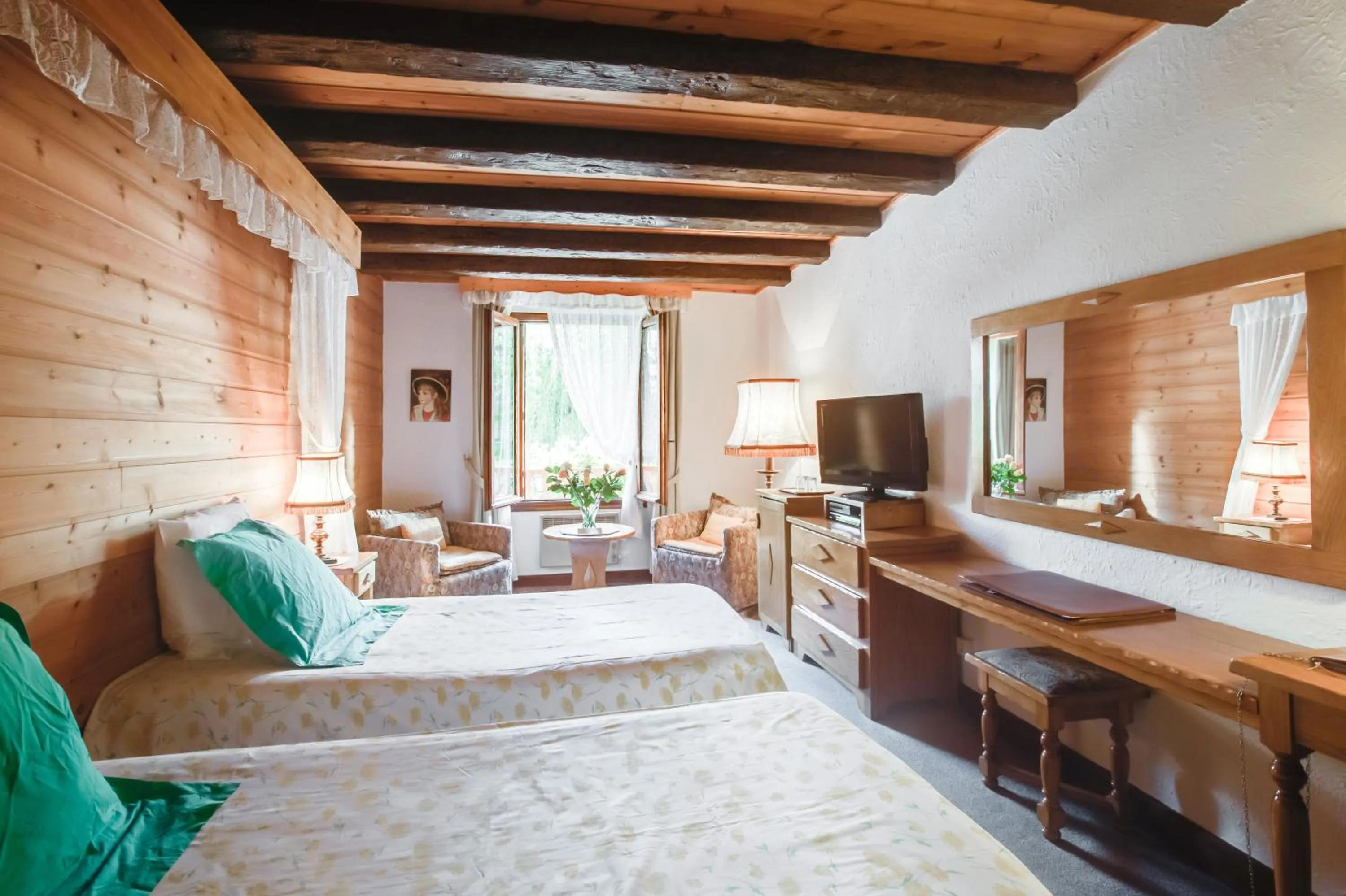 Bedroom, Bed in L'Auberge du Choucas
