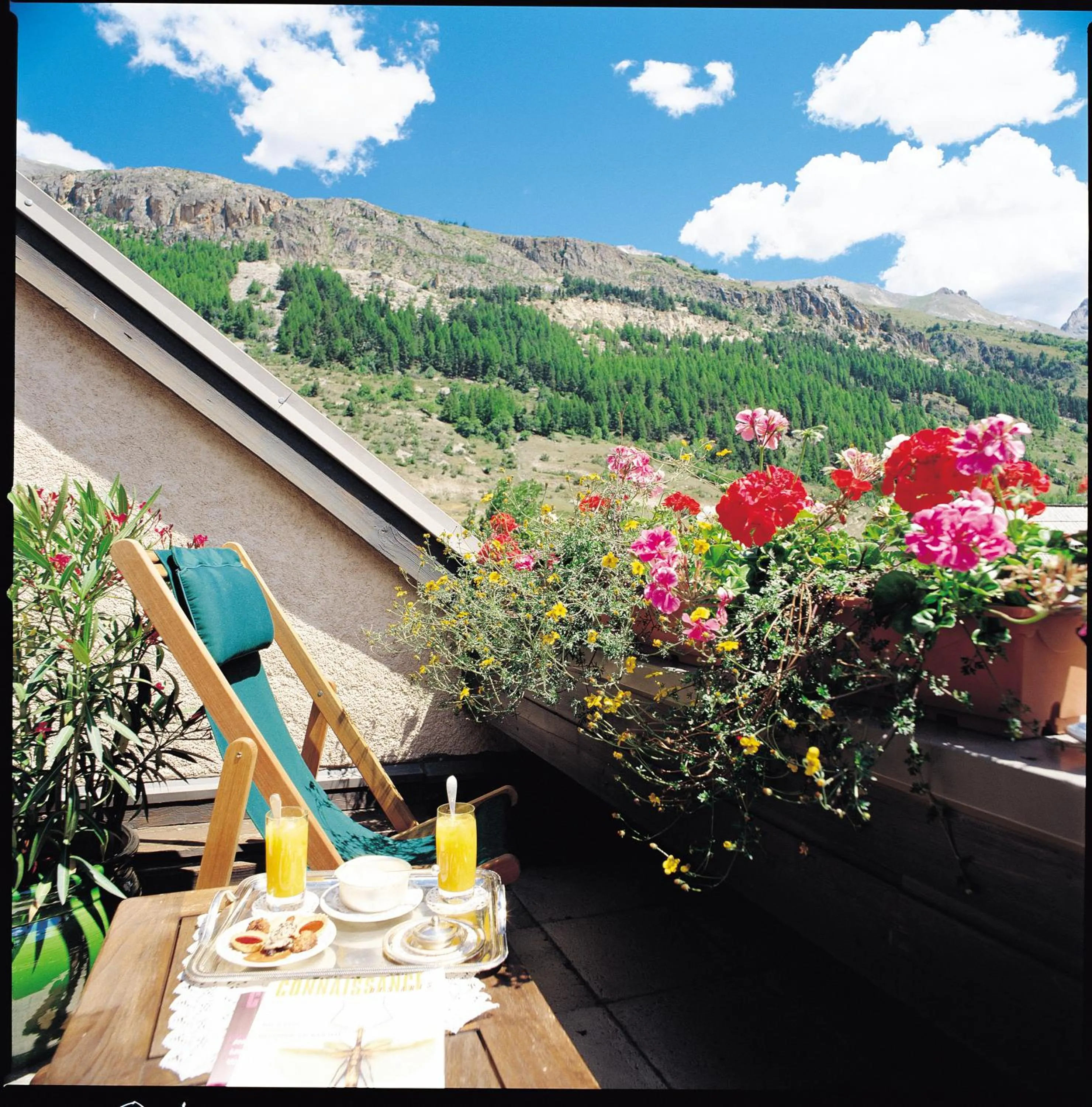 Balcony/Terrace in L'Auberge du Choucas