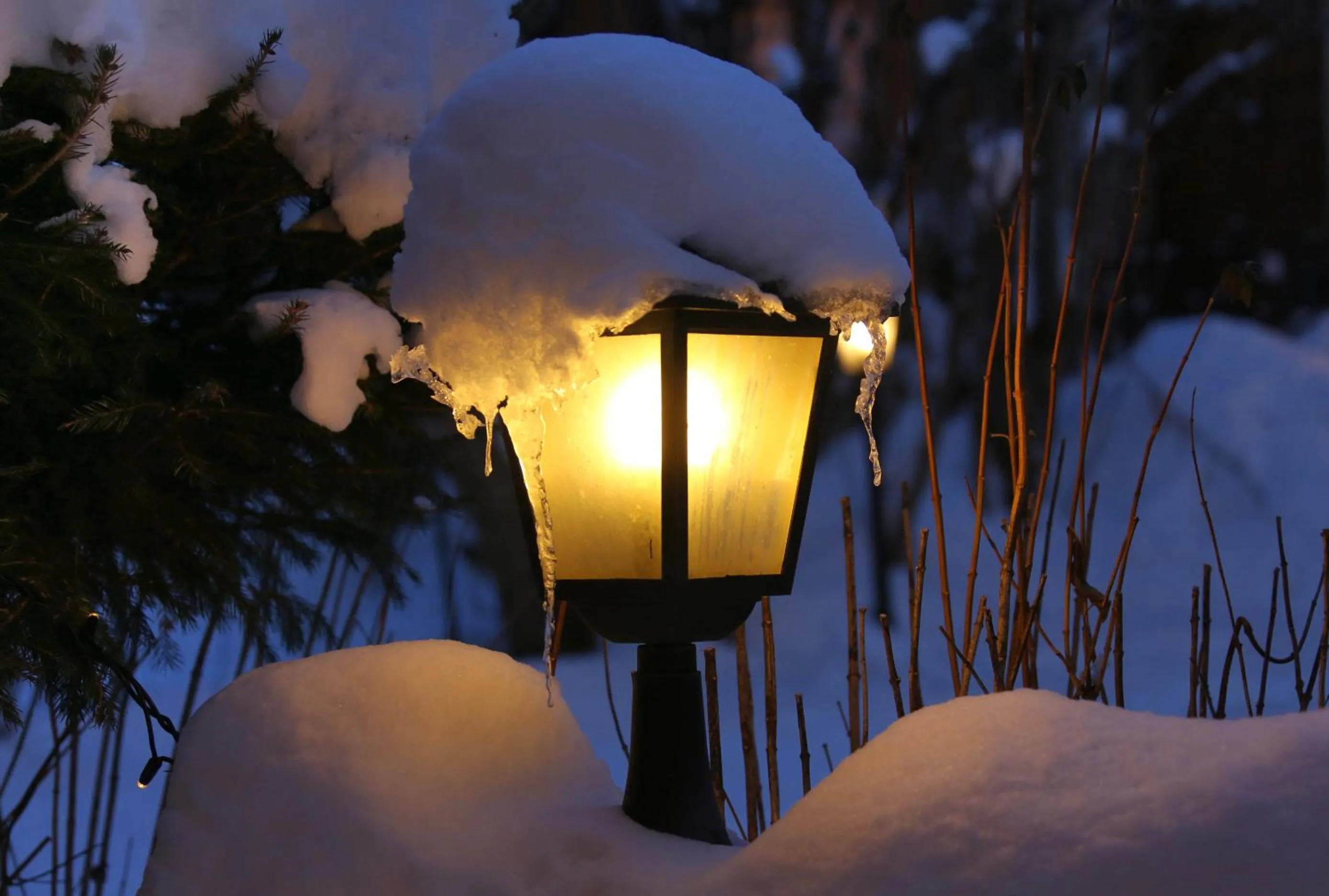 Night in L'Auberge du Choucas
