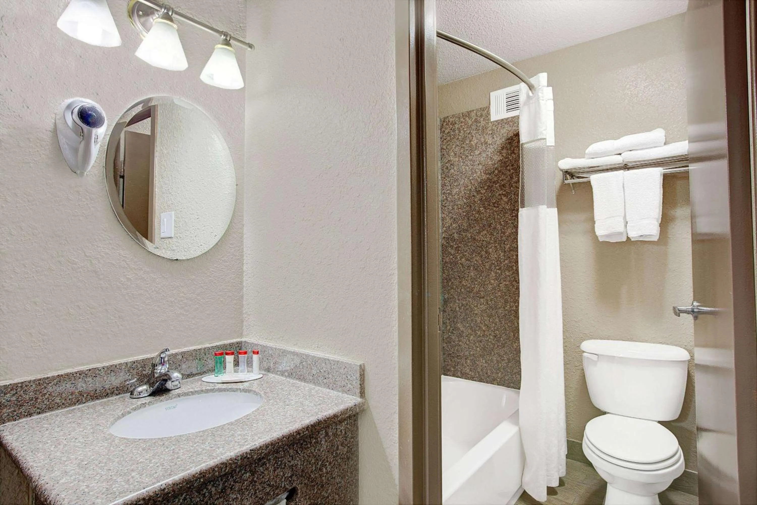 Photo of the whole room in Ramada by Wyndham Houston Intercontinental Airport South