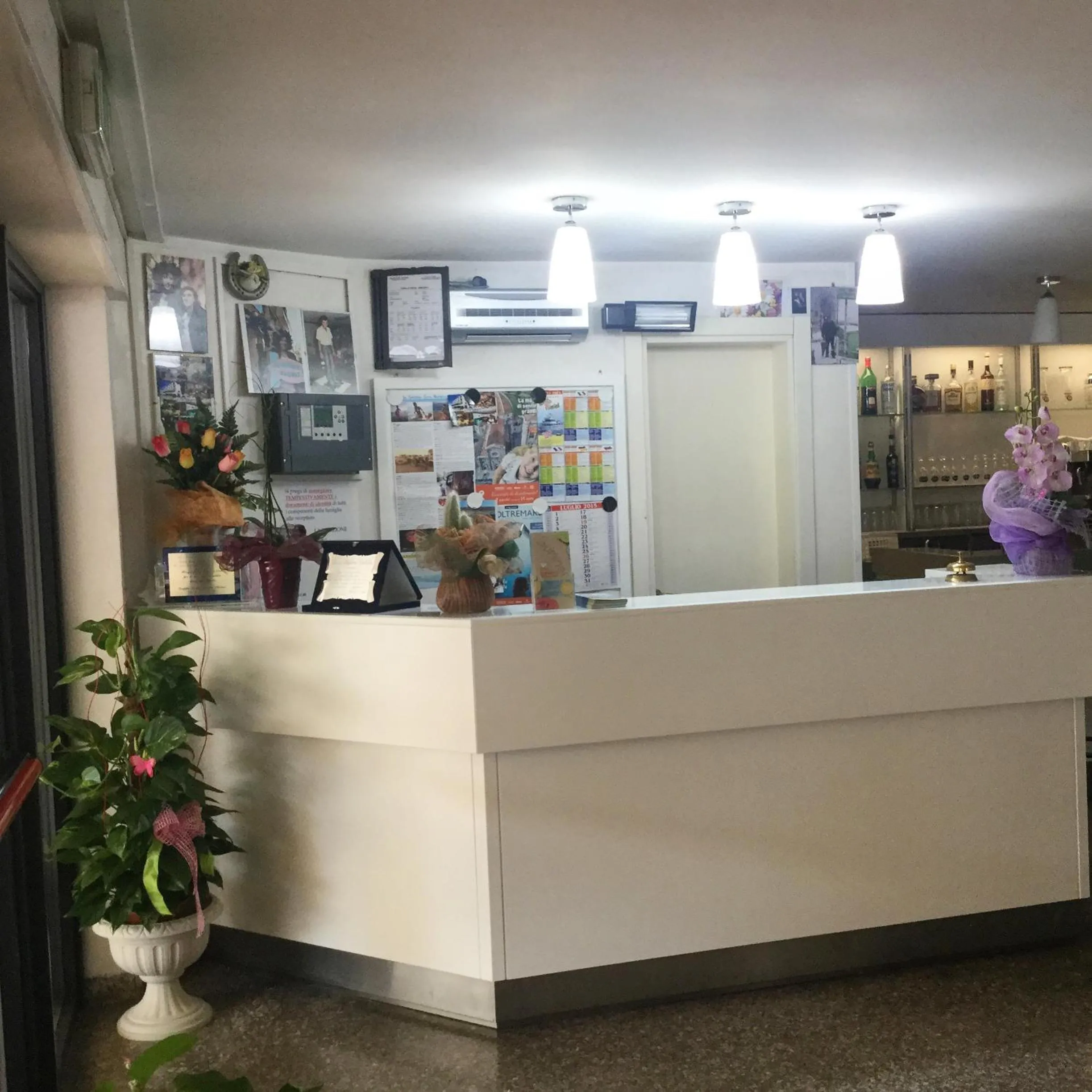 Lobby or reception in Hotel Diamante COLAZIONE XL PARCHEGGIO GRATIS A 5 CHILOMETRI DA RIMINI FIERA