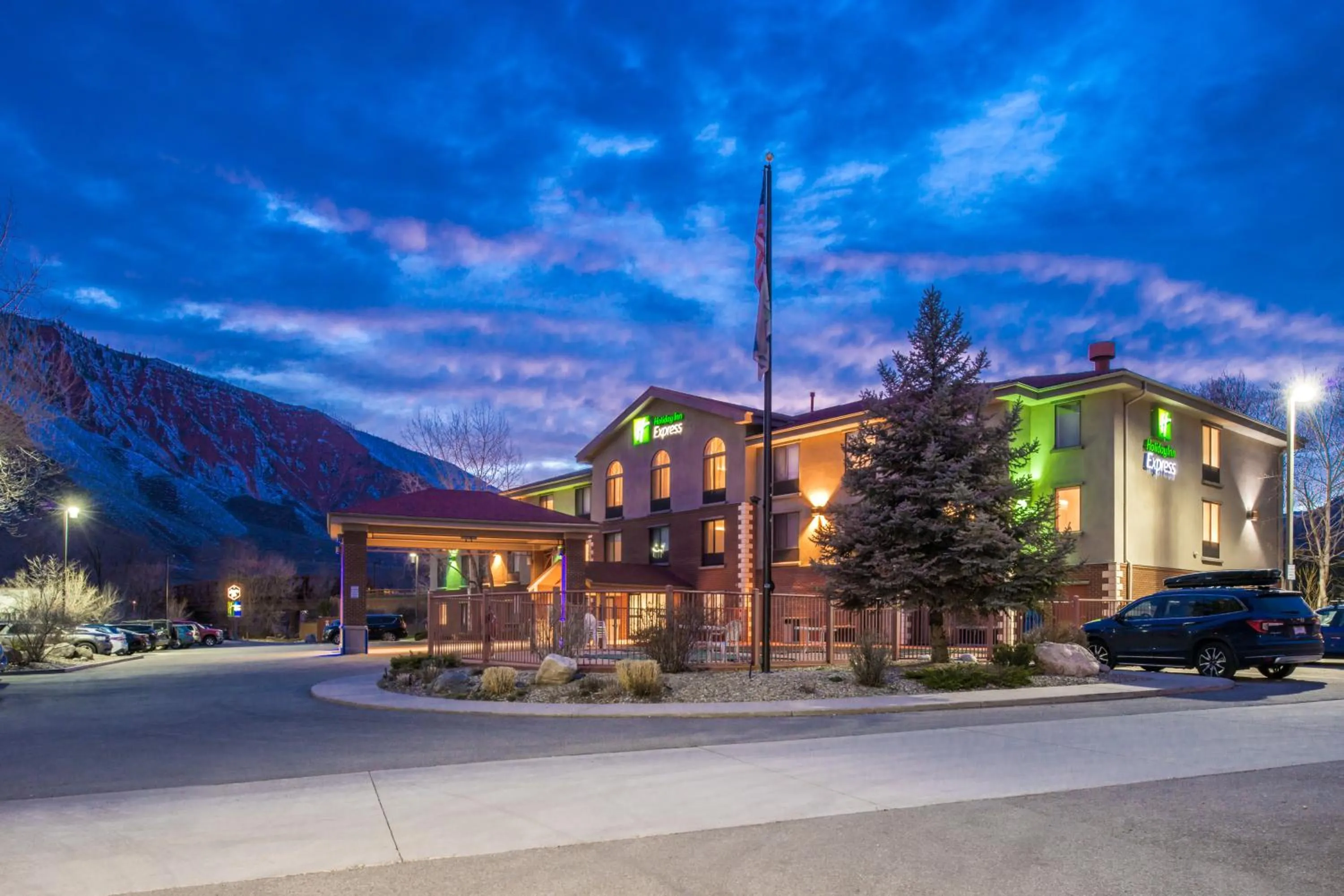 Property building in Holiday Inn Express Glenwood Springs Aspen Area by IHG