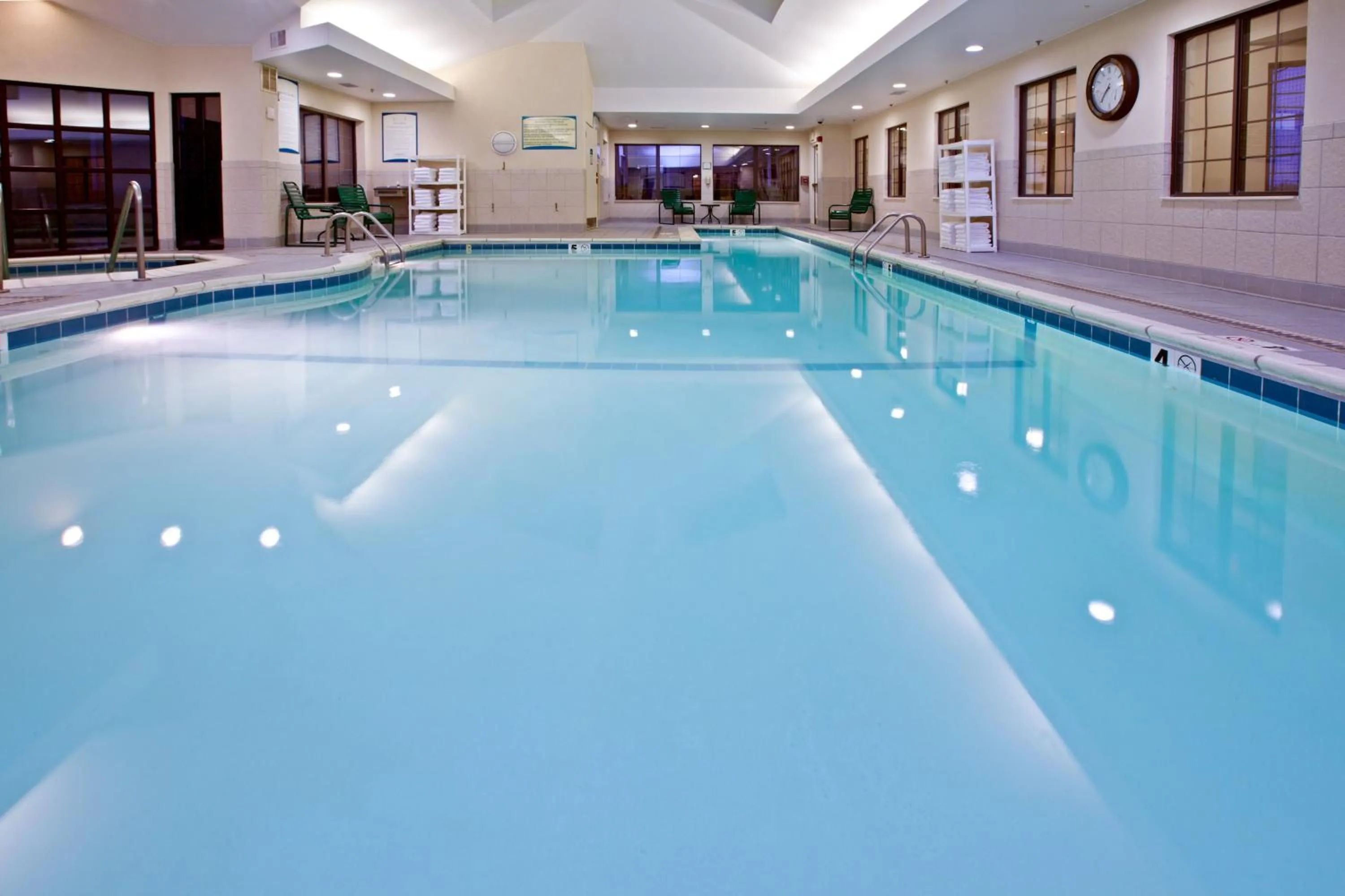 Swimming pool in Staybridge Suites Indianapolis-Fishers by IHG